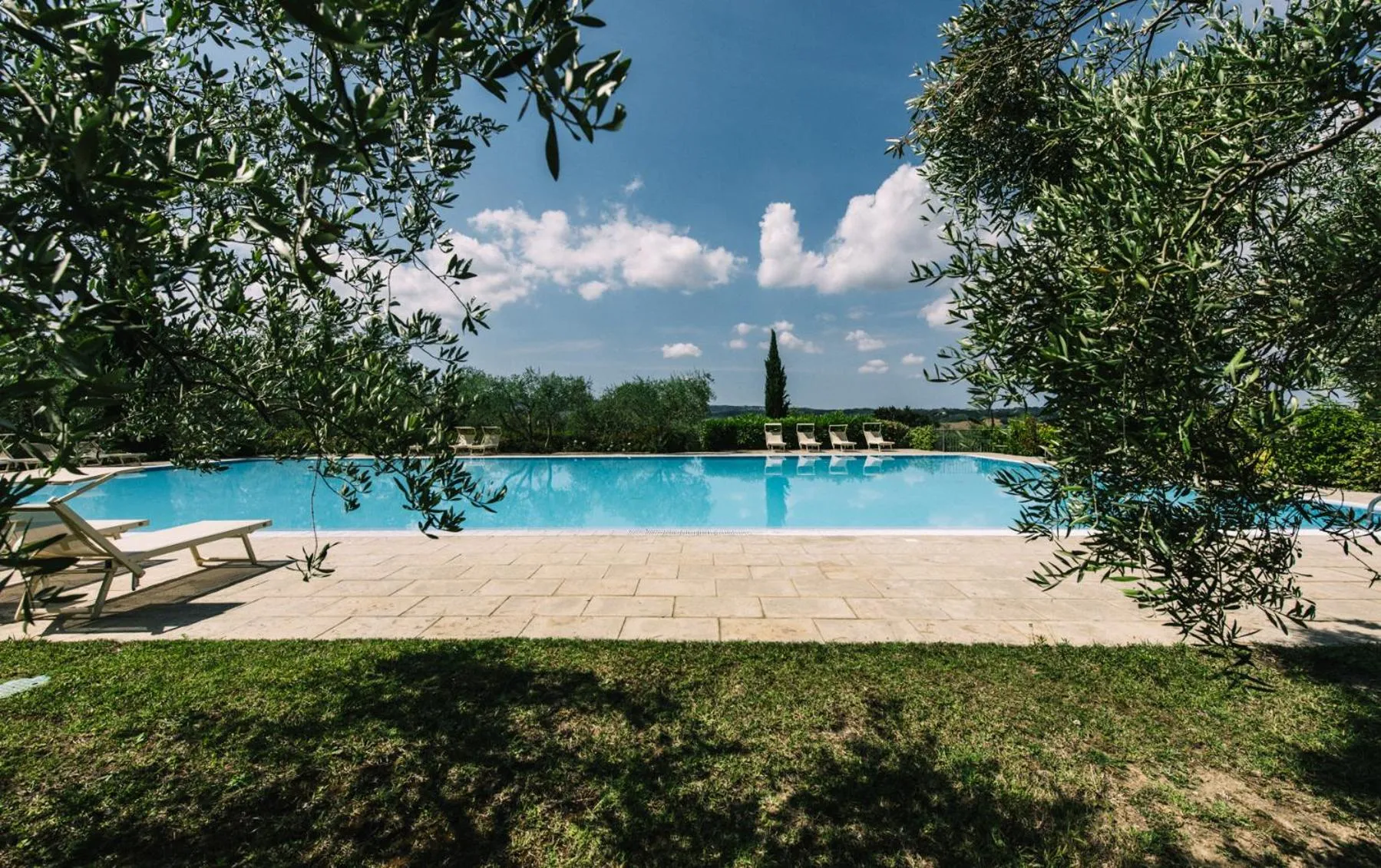 Natural landscape in Tenuta Quarrata