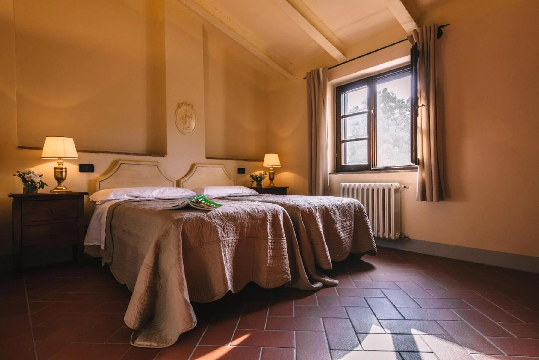 Bed in Tenuta Quarrata