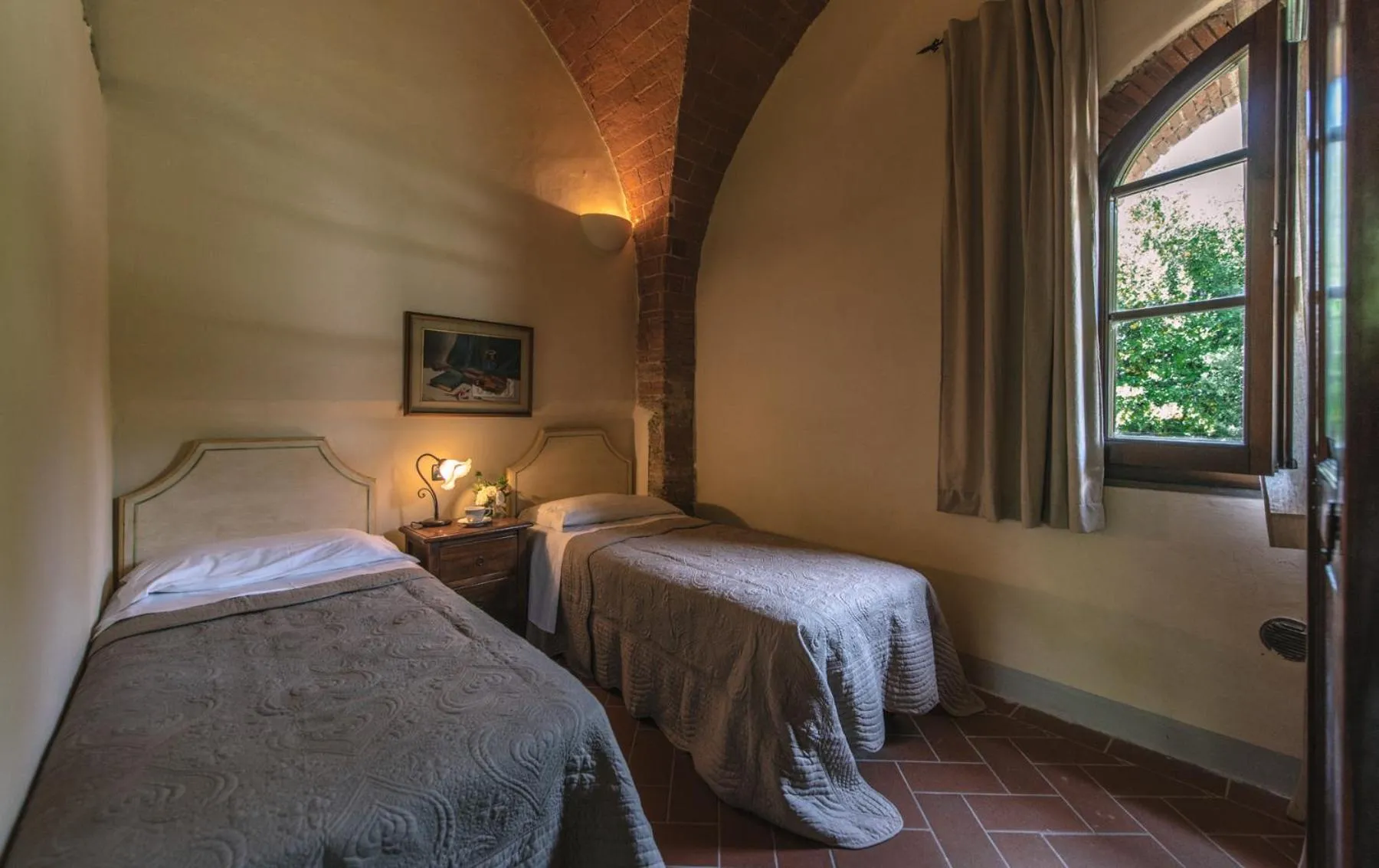 Bed in Tenuta Quarrata
