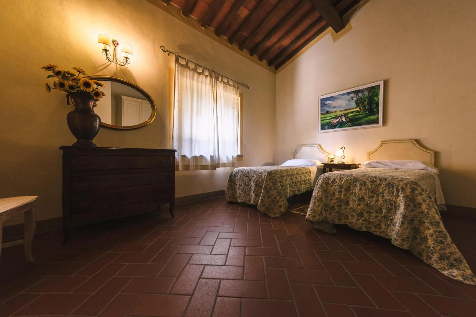 Bed in Tenuta Quarrata