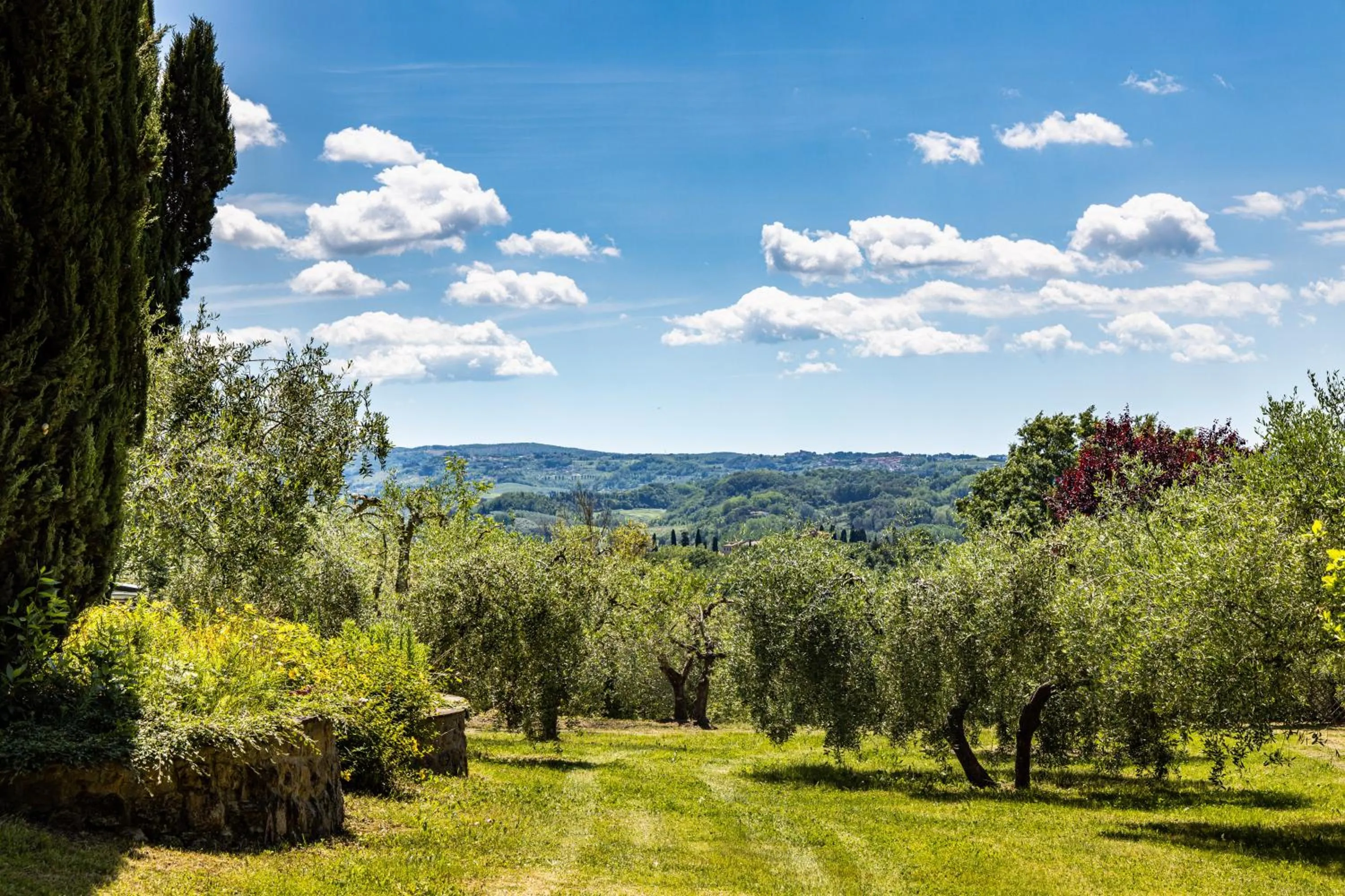 Garden in Tenuta Quarrata