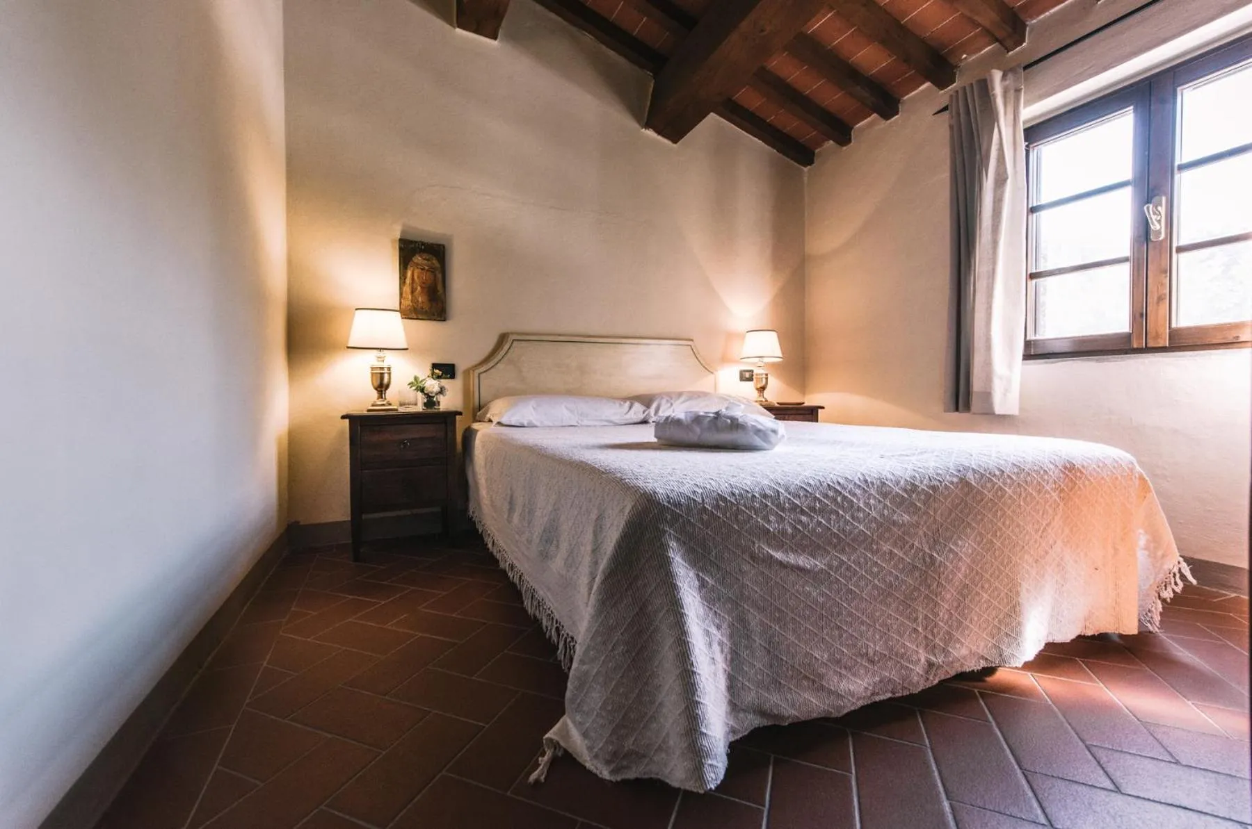 Bed in Tenuta Quarrata