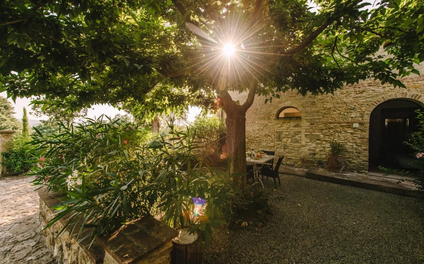 Patio in Tenuta Quarrata