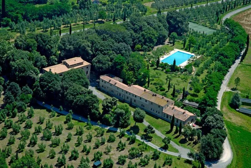 Bird's eye view in Tenuta Quarrata