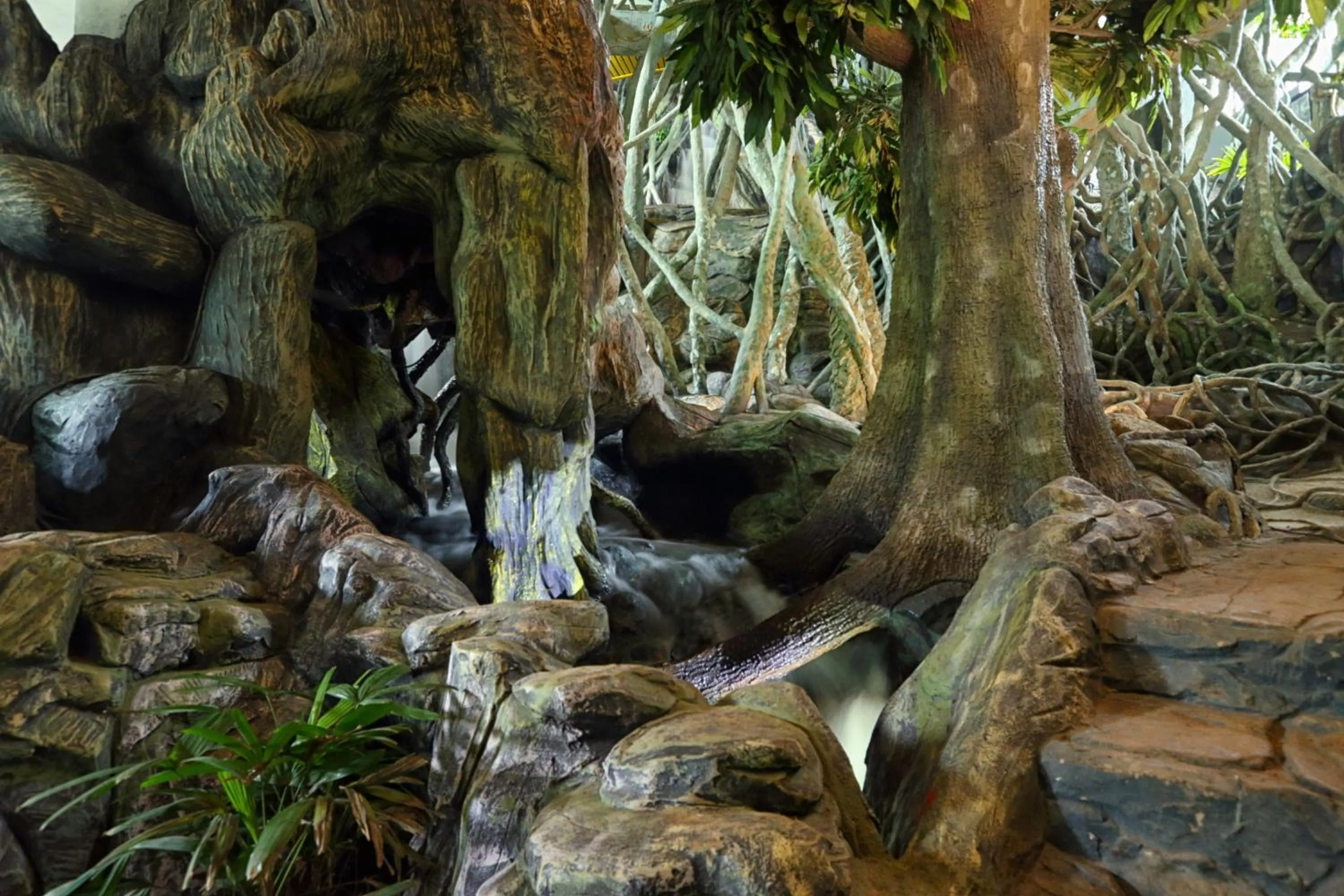 Decorative detail in Chandys Windy Woods Munnar