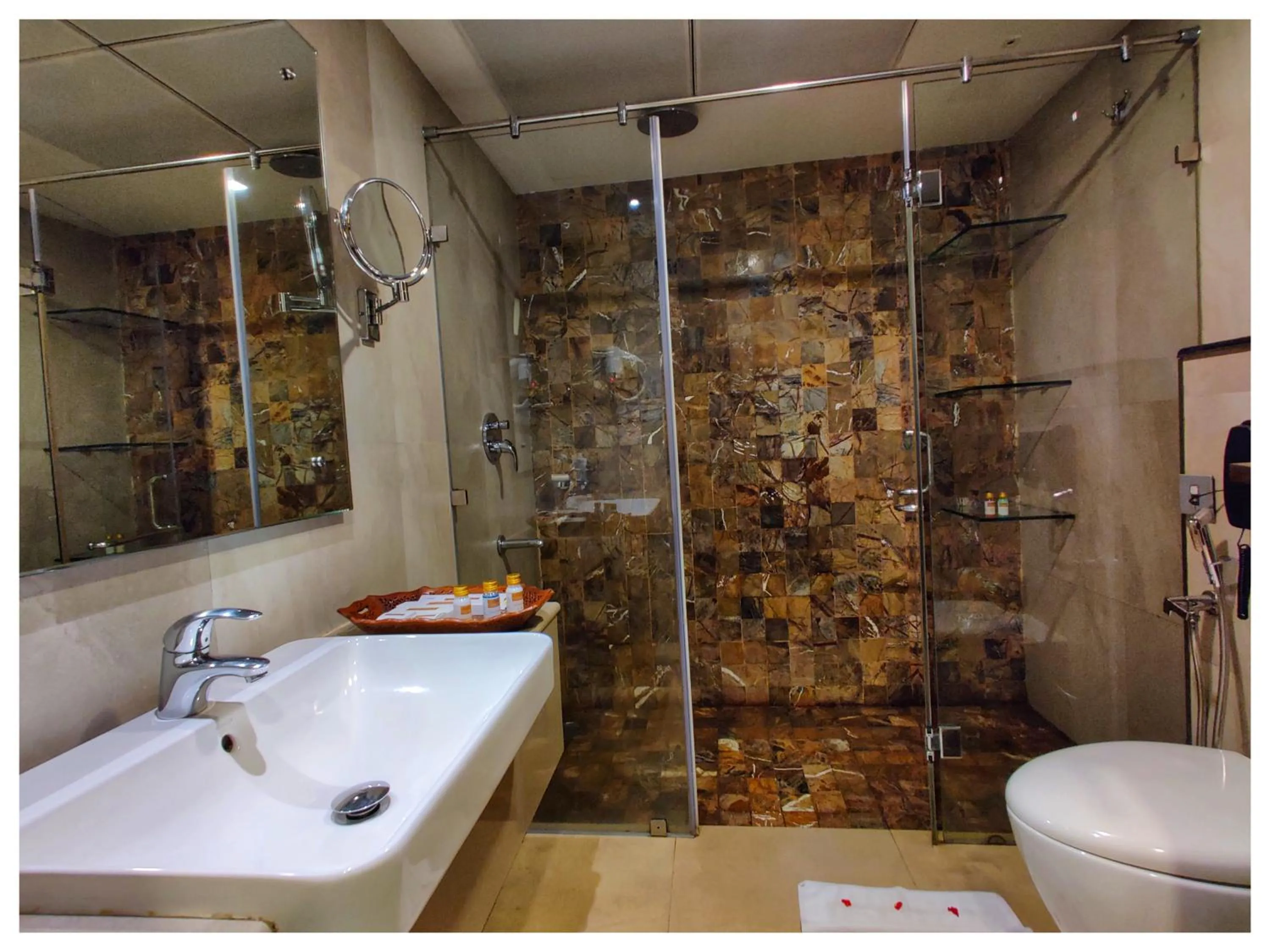 Toilet in Chandys Windy Woods Munnar