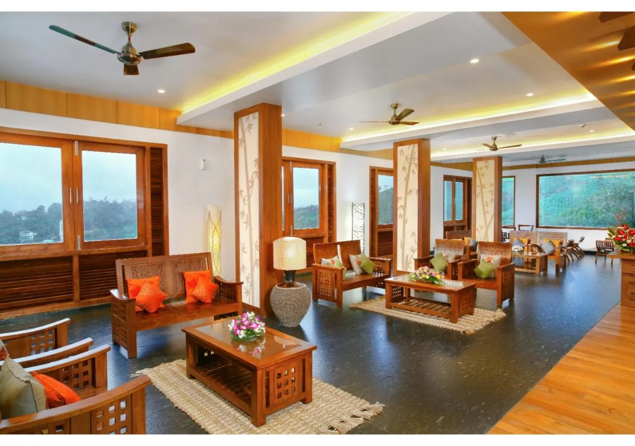 Lobby or reception in Chandys Windy Woods Munnar