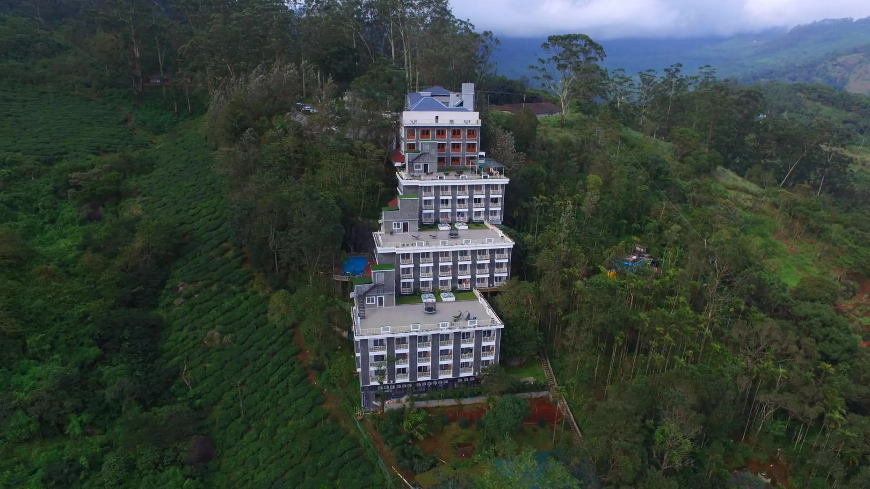 Property building in Chandys Windy Woods Munnar Property building in Chandys Windy Woods Munnar