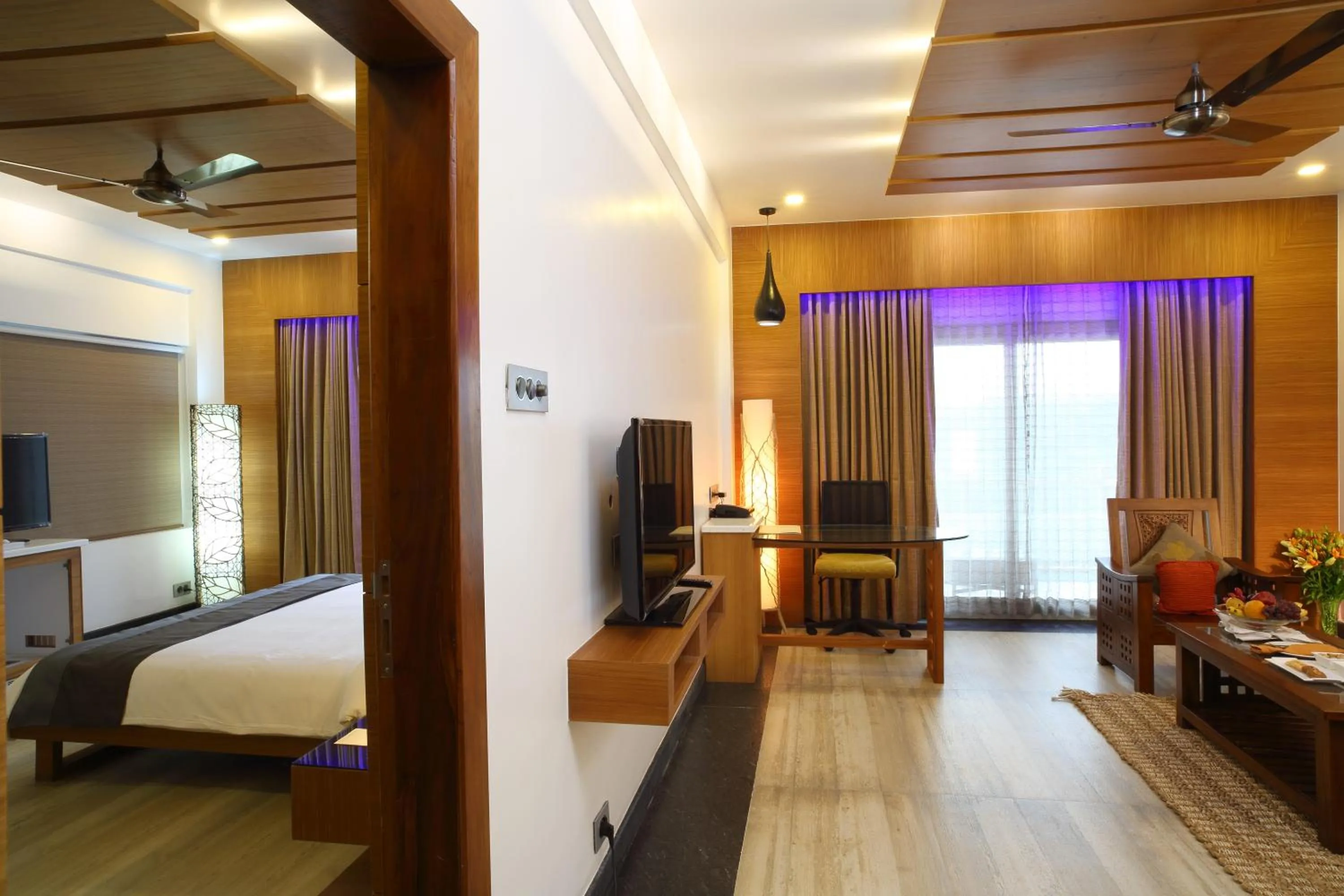 Living room, Bed in Chandys Windy Woods Munnar