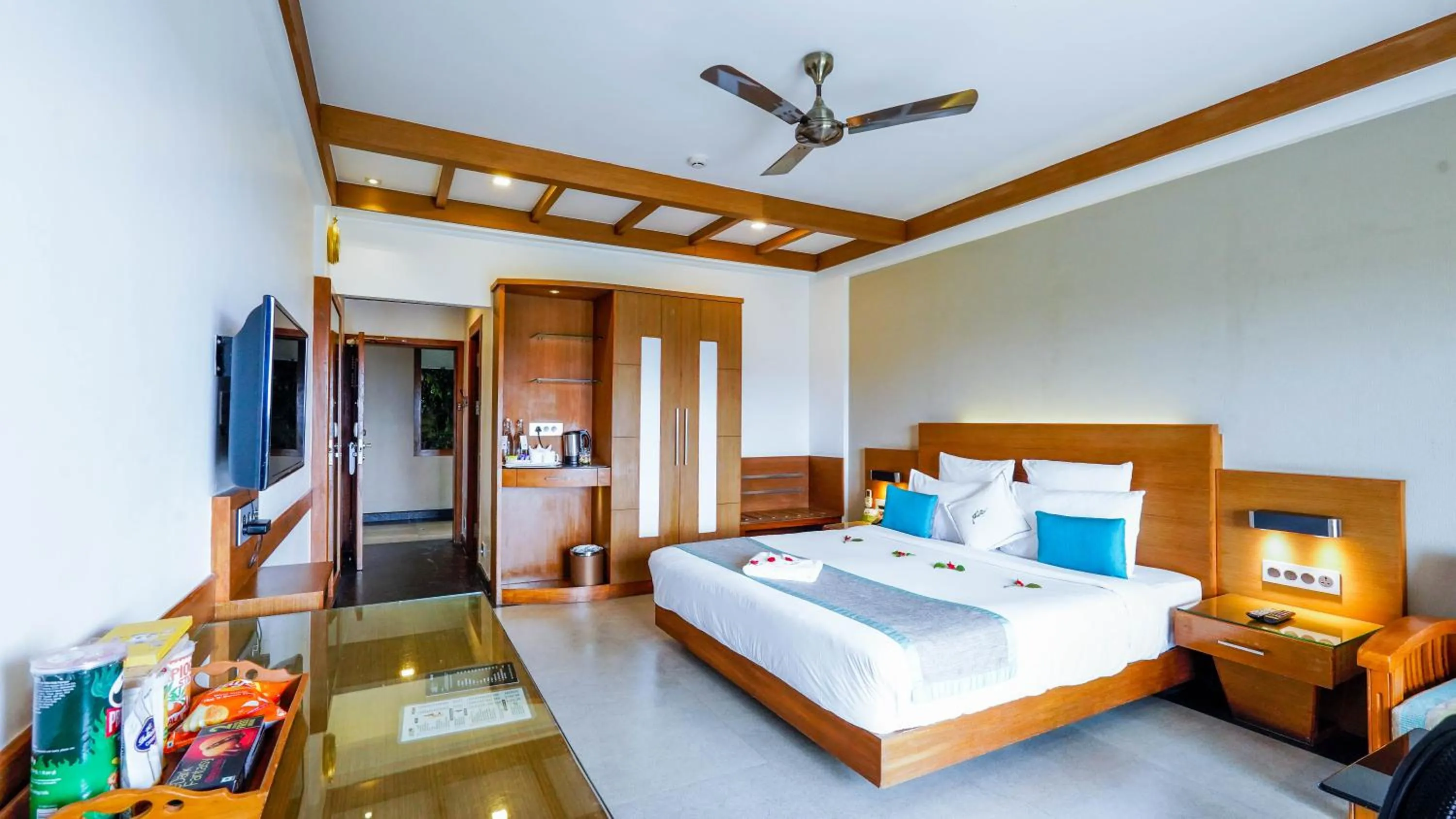 Bed in Chandys Windy Woods Munnar