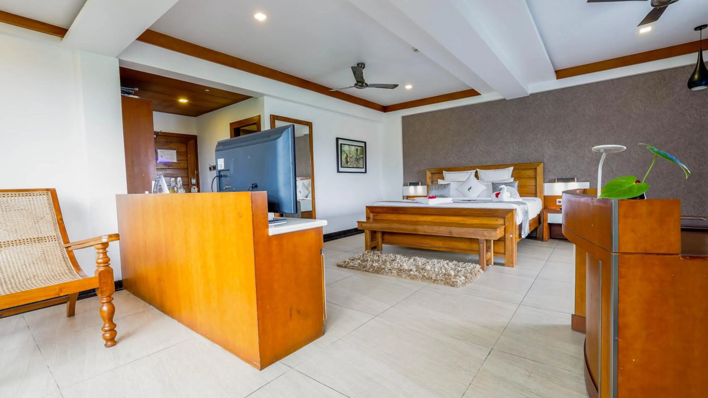 Bed in Chandys Windy Woods Munnar