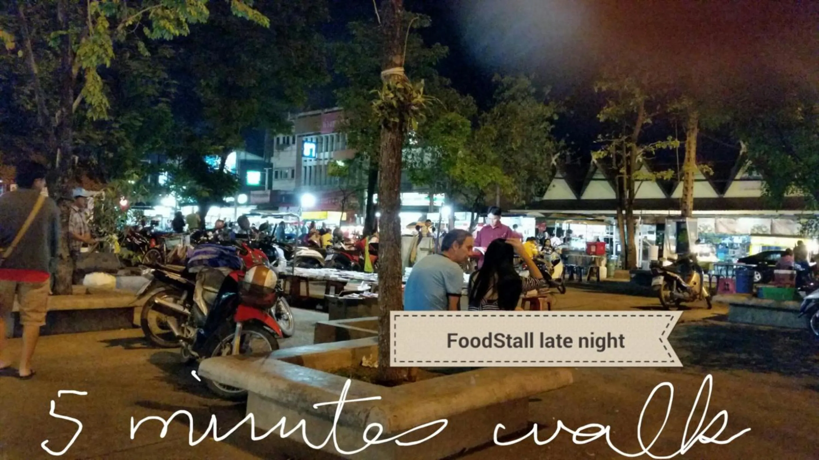 Restaurant/places to eat in Chiang Mai Happy House Hostel