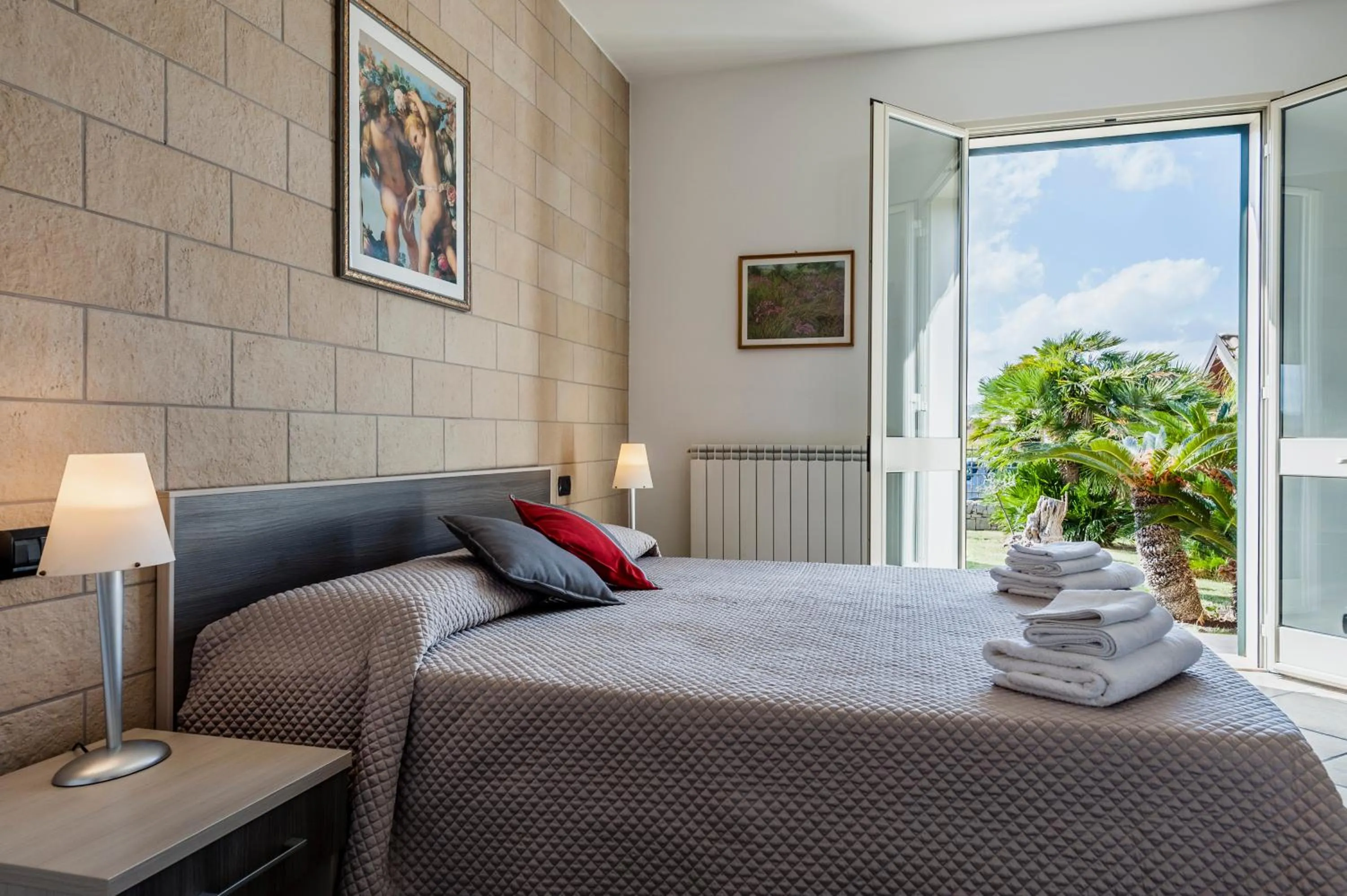 Bed in Valleforno Country House di Charme