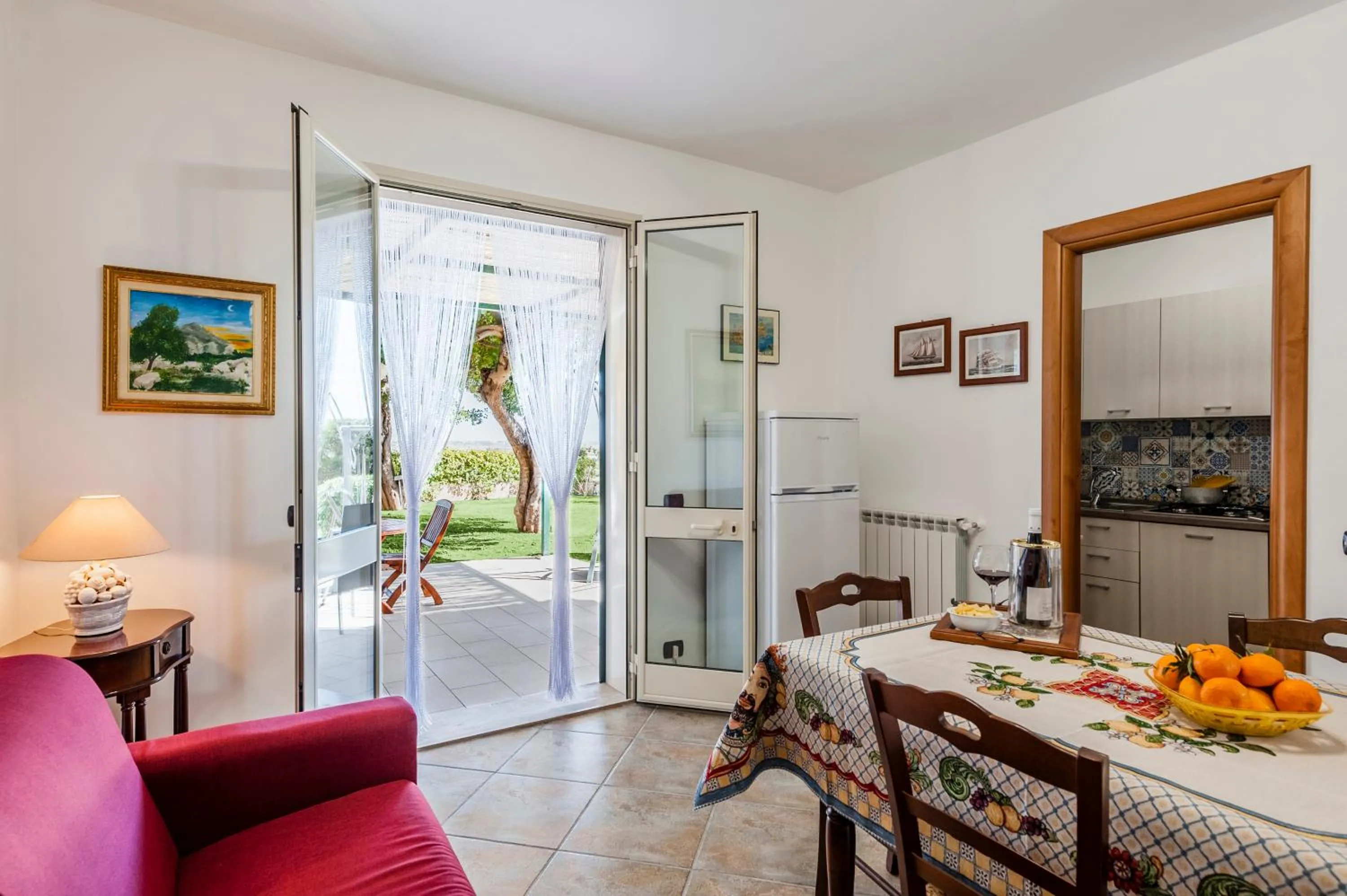 Living room in Valleforno Country House di Charme