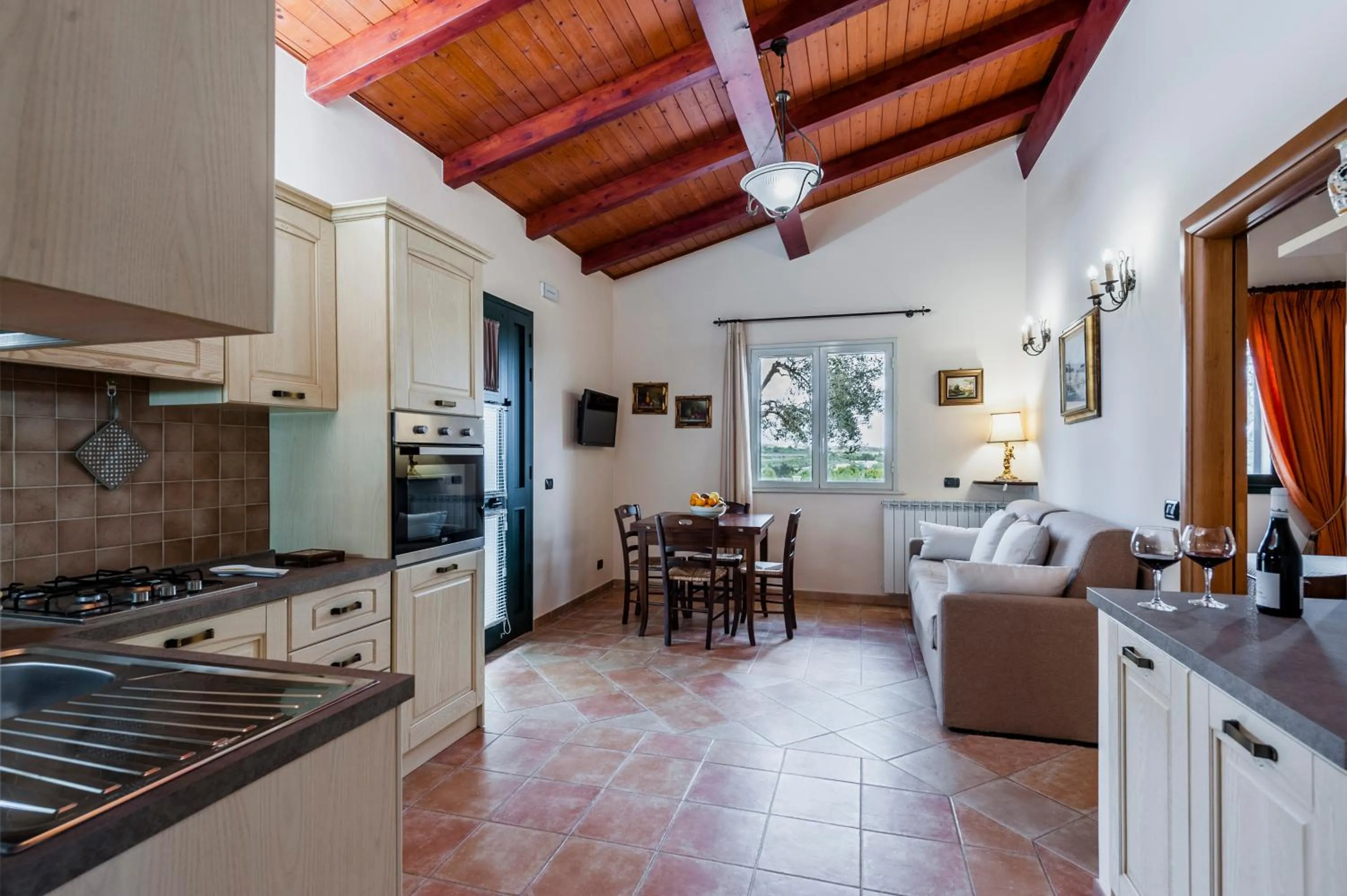 Living room in Valleforno Country House di Charme