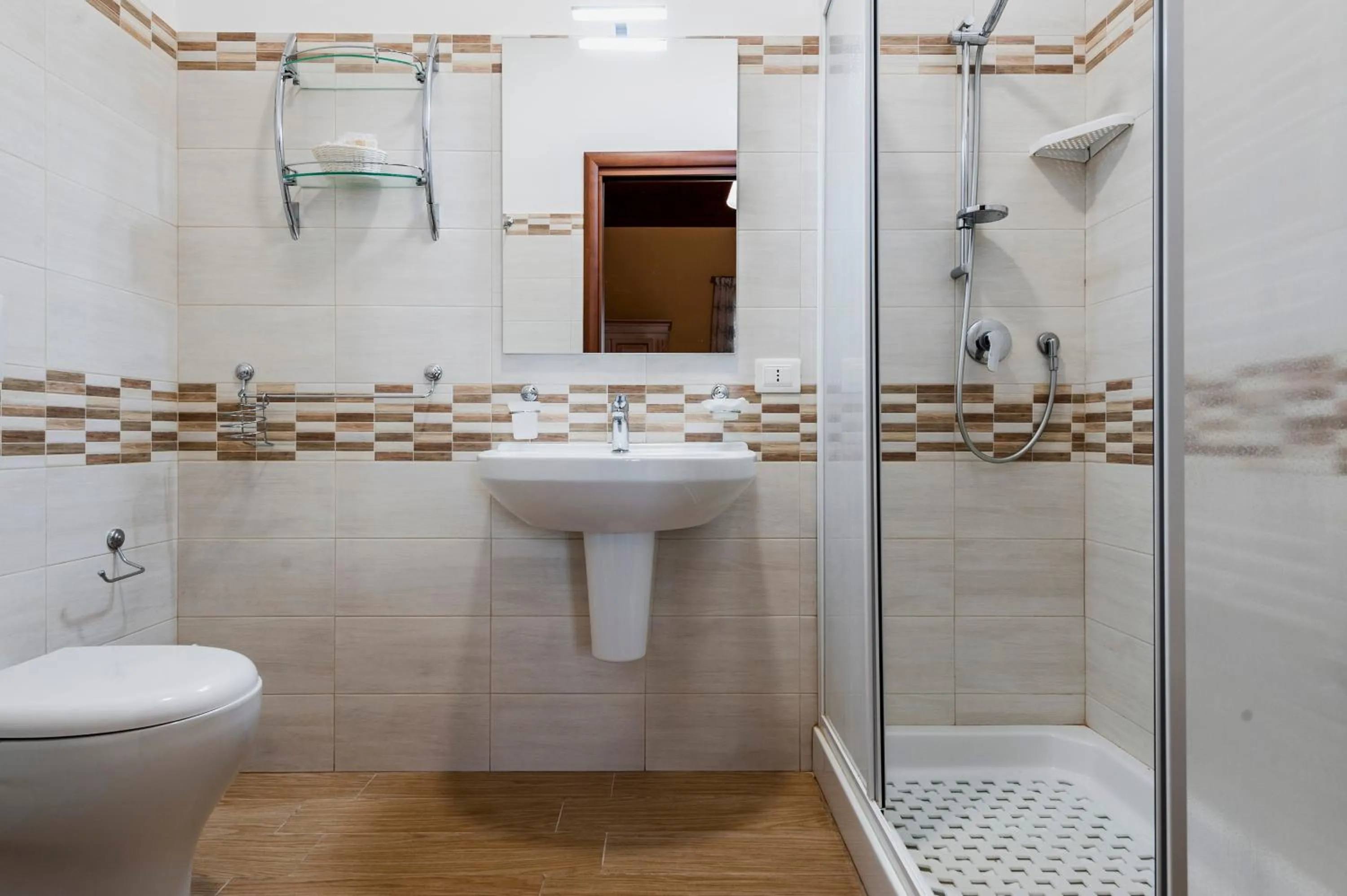 Bathroom in Valleforno Country House di Charme