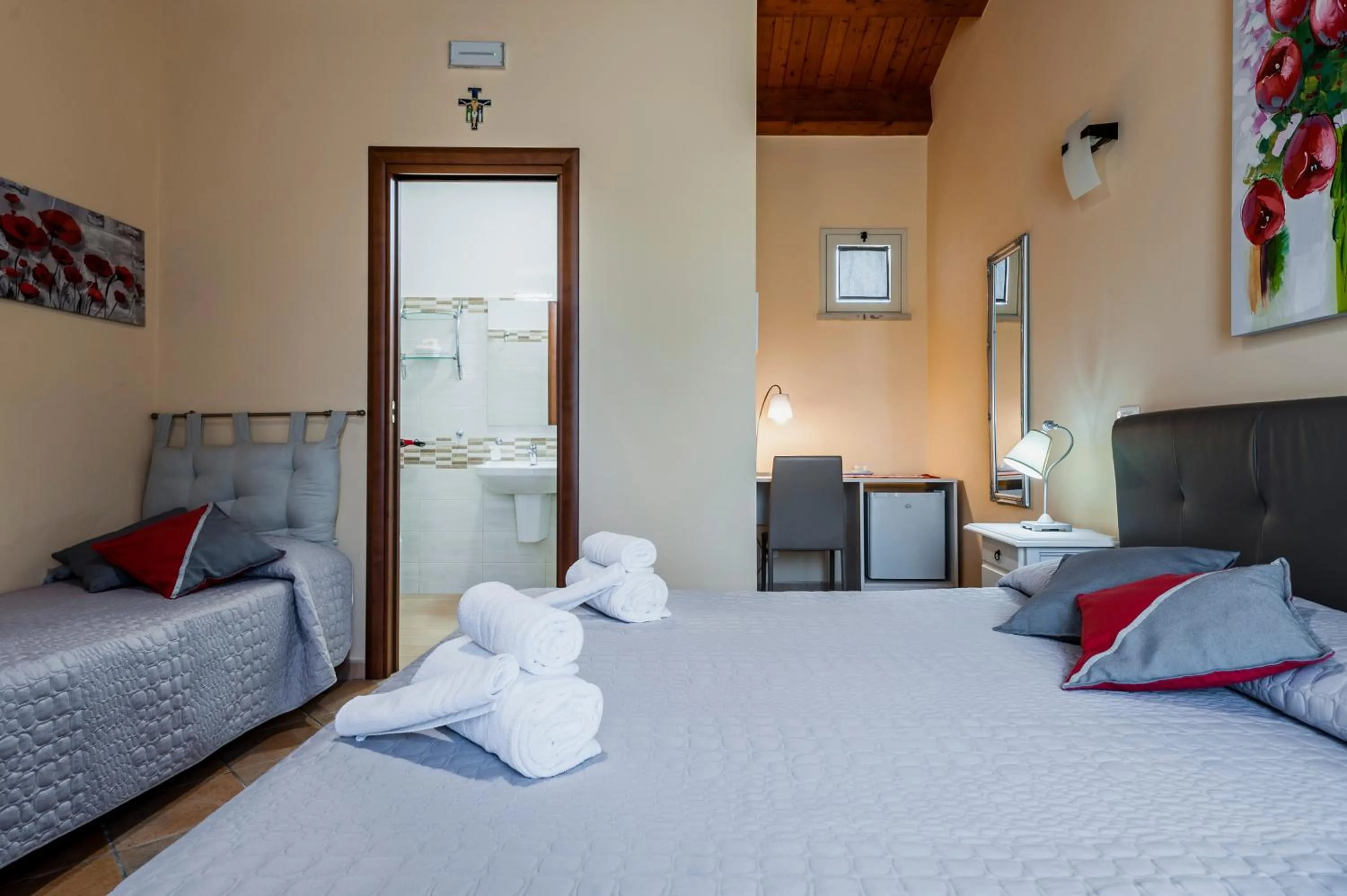 Bathroom, Bed in Valleforno Country House di Charme