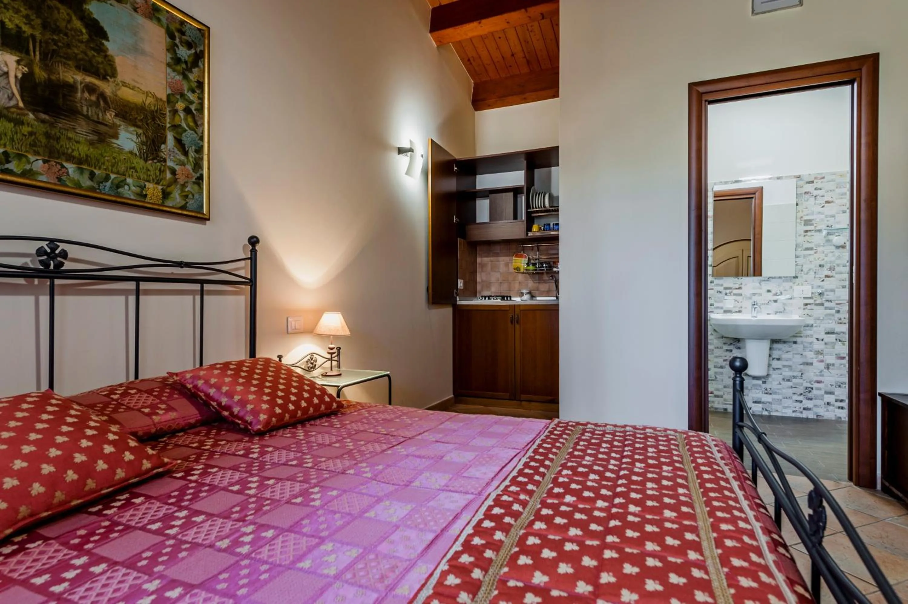 Kitchen or kitchenette, Bed in Valleforno Country House di Charme