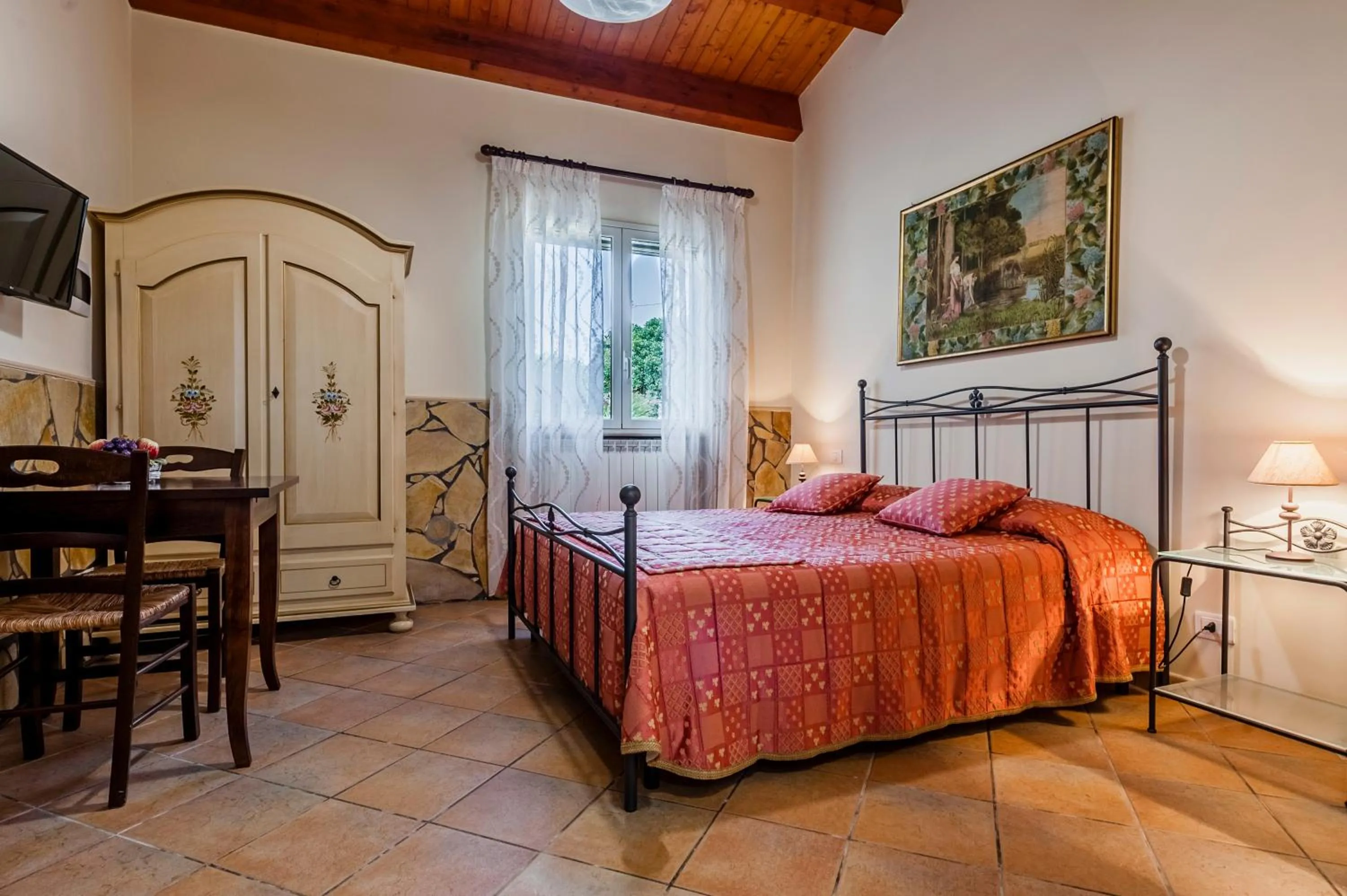 Bed in Valleforno Country House di Charme