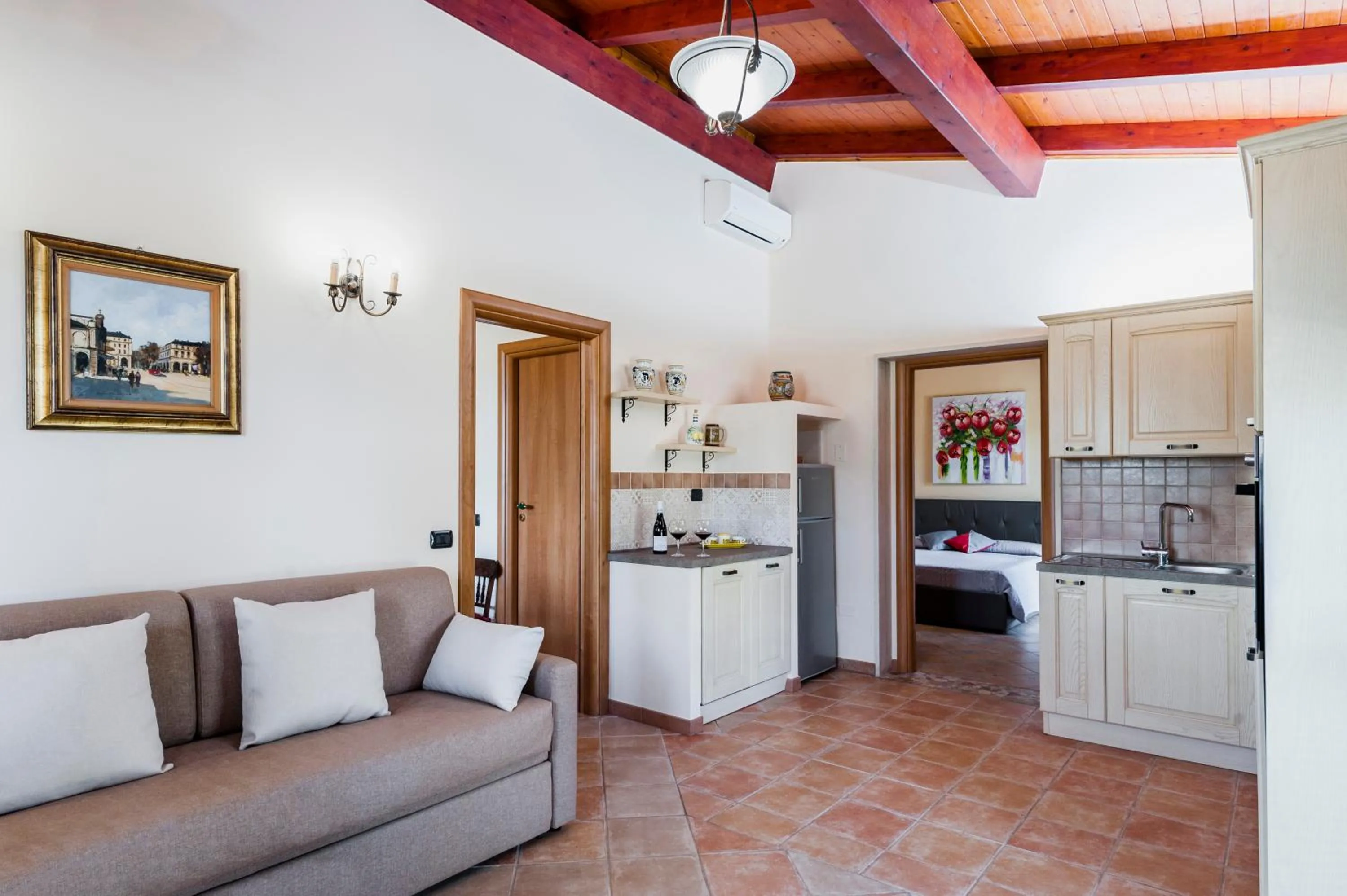 Living room in Valleforno Country House di Charme