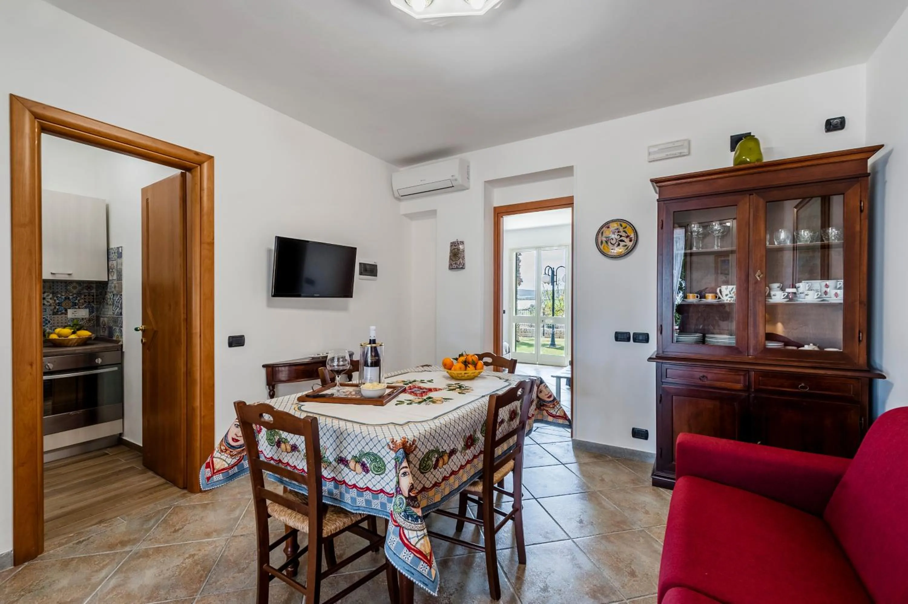 Living room in Valleforno Country House di Charme