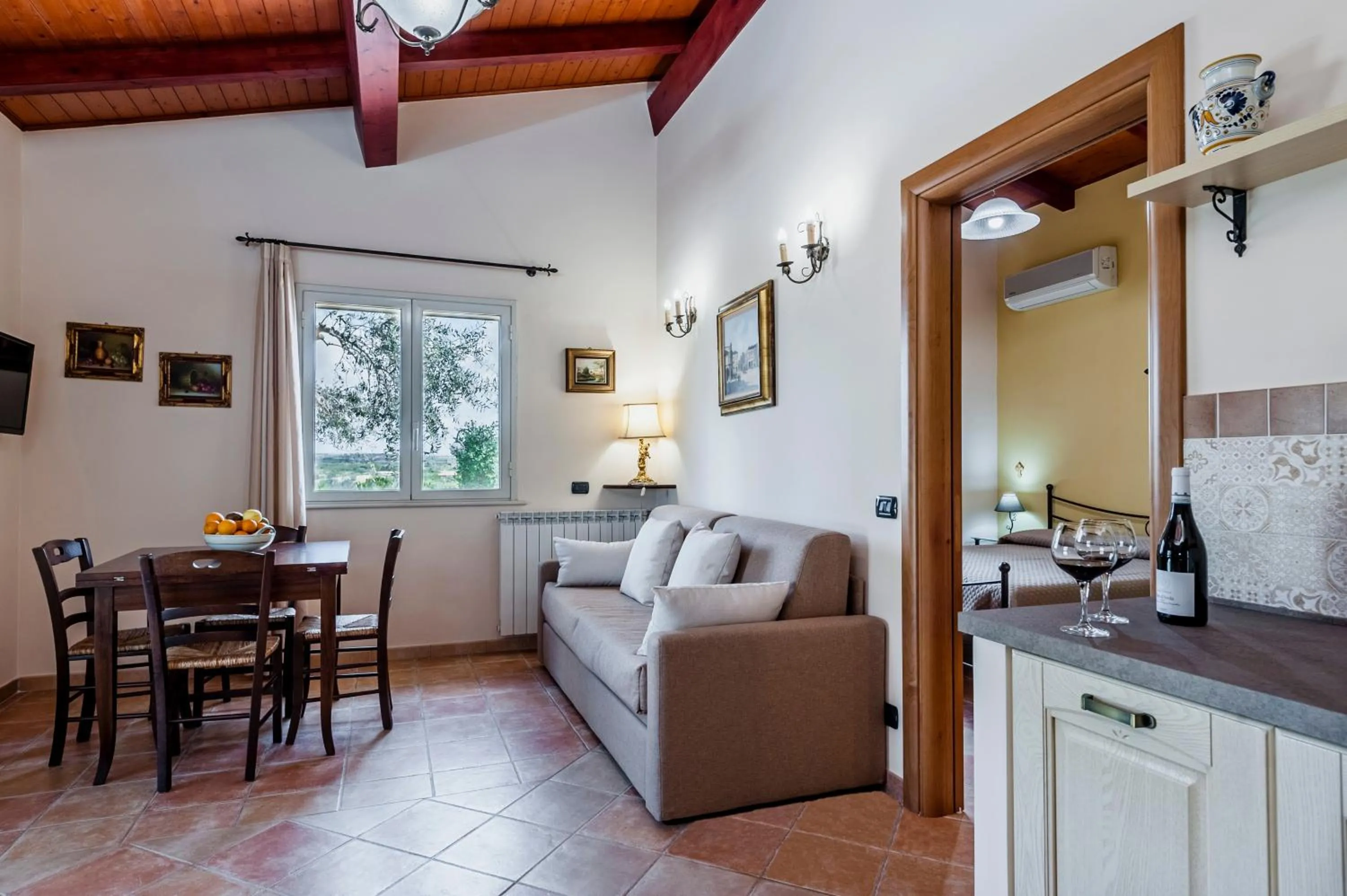 Living room in Valleforno Country House di Charme