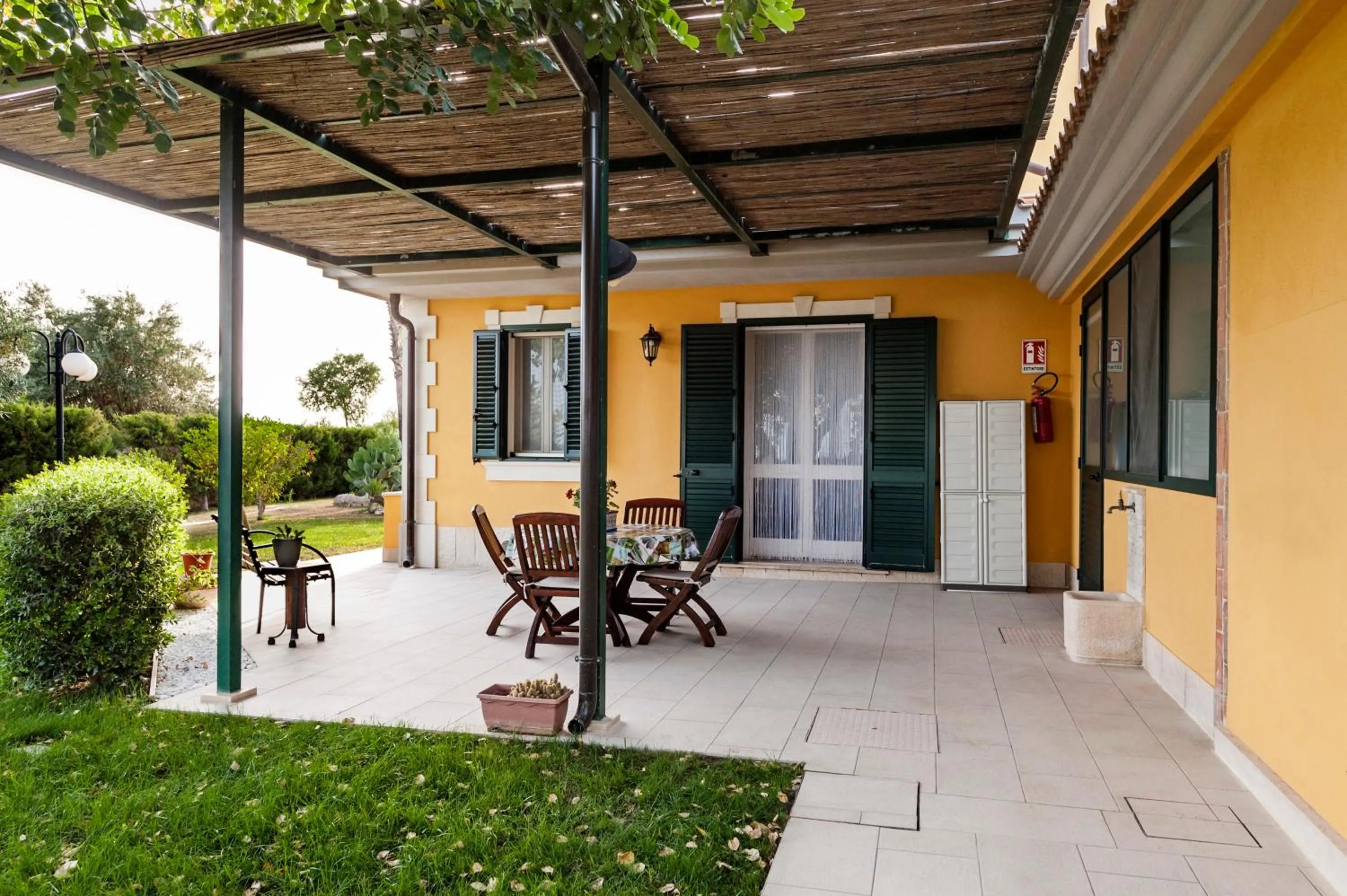 Patio in Valleforno Country House di Charme