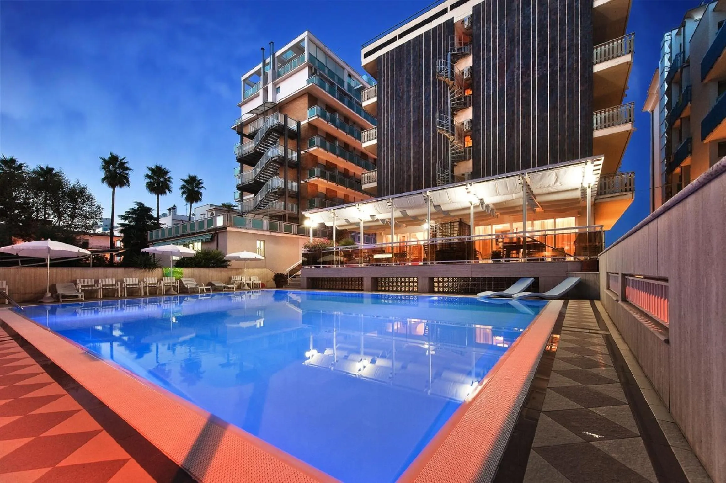 Balcony/Terrace in Hotel Continental