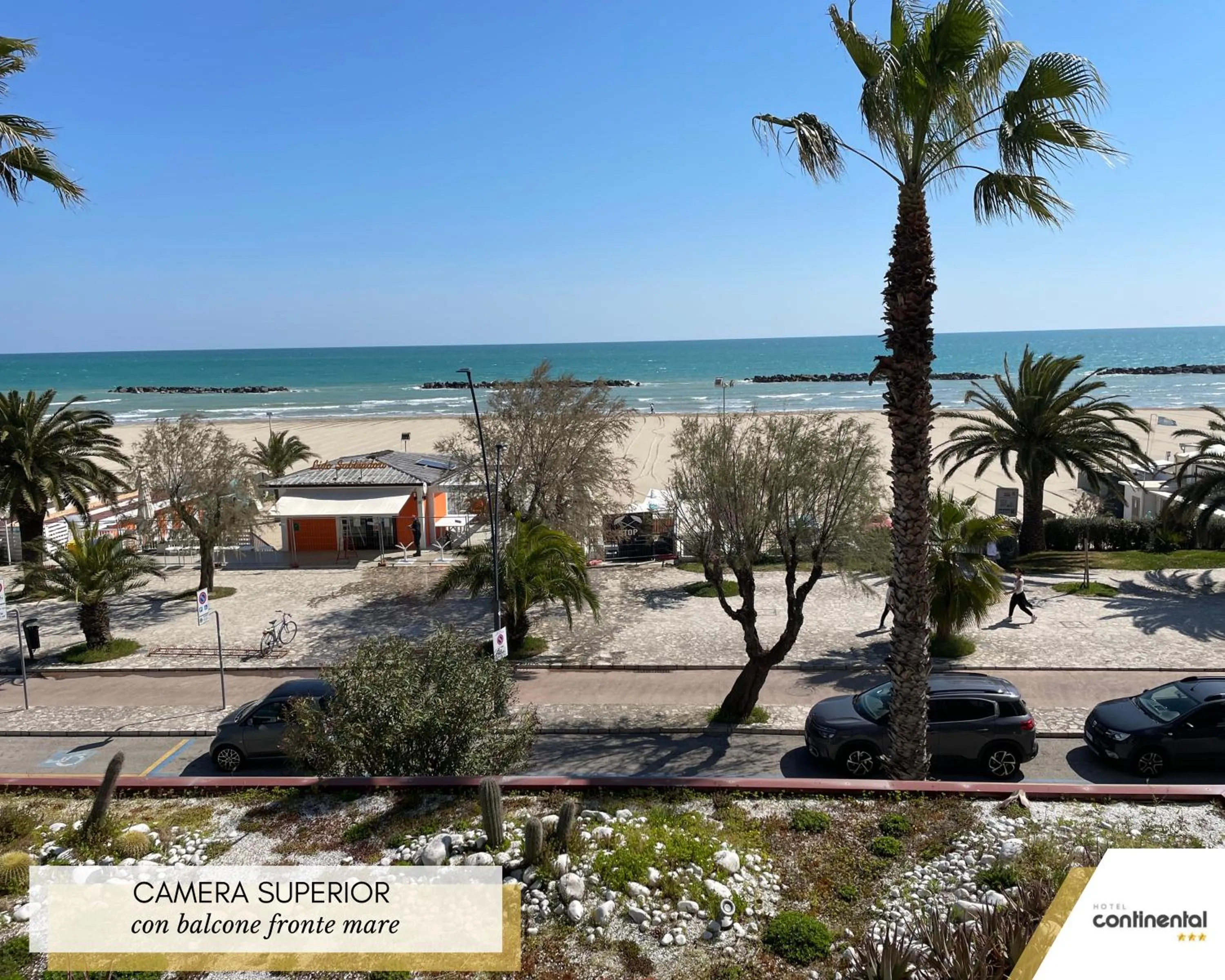 Balcony/Terrace in Hotel Continental