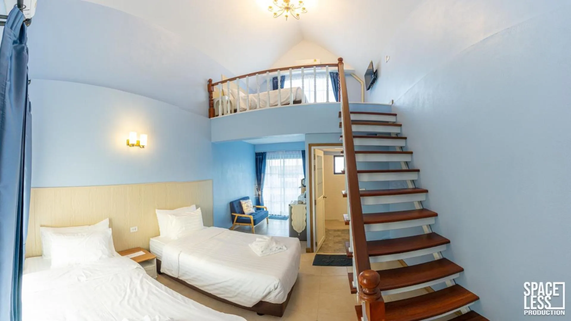 Bed in The Autumn Creek Chiangrai