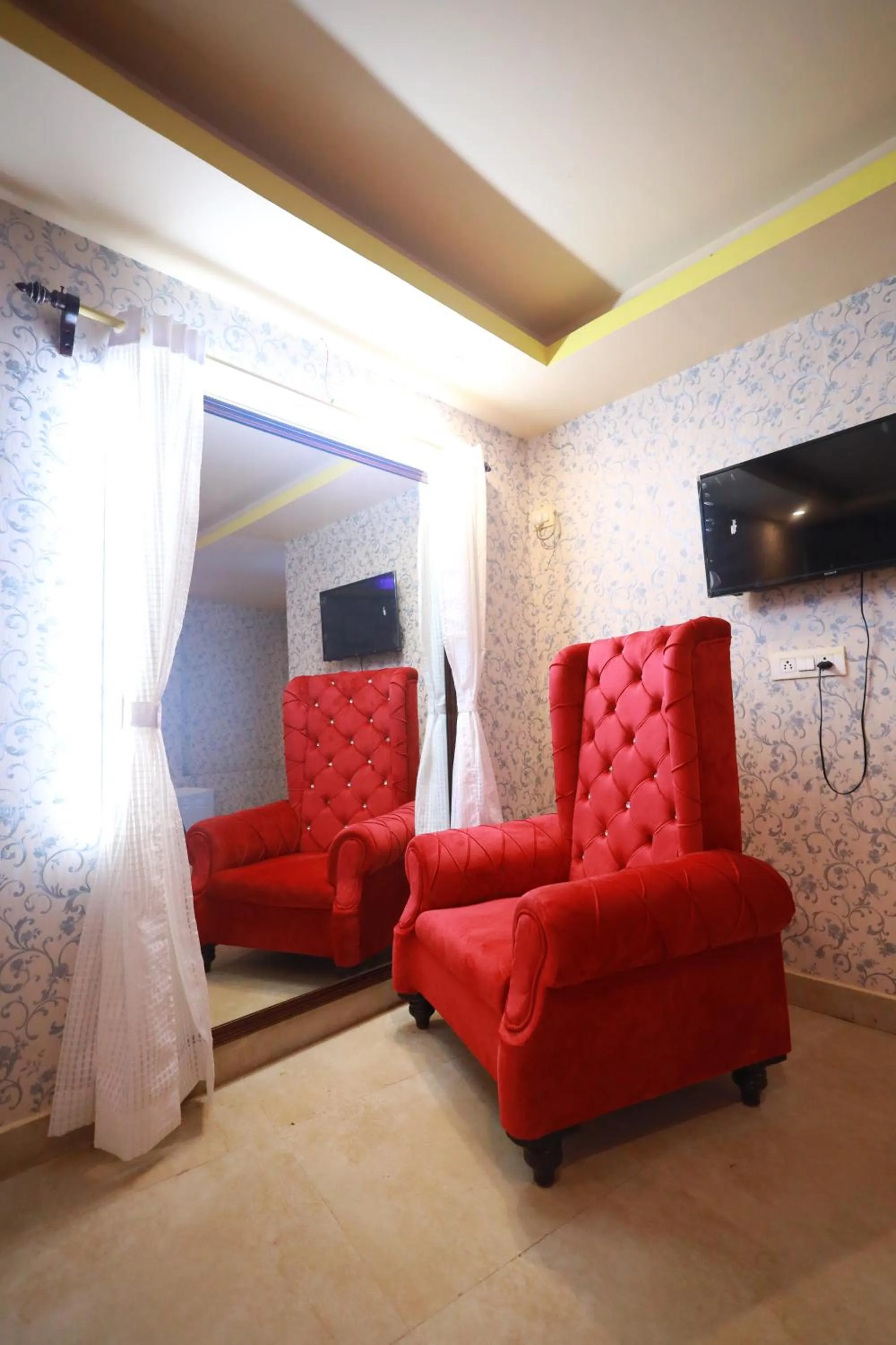 Living room in Raj Resort