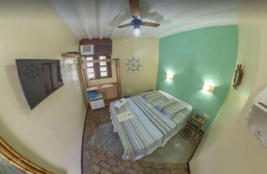 Bed in Pousada do Capitão
