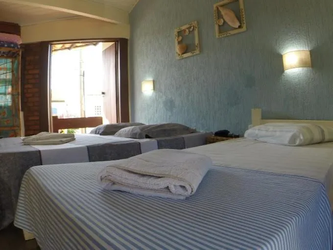 Bed in Pousada do Capitão