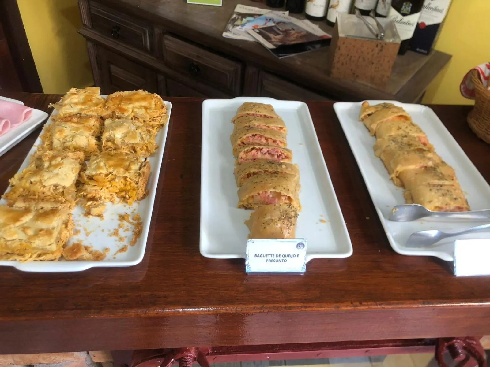 Buffet breakfast in Pousada do Capitão