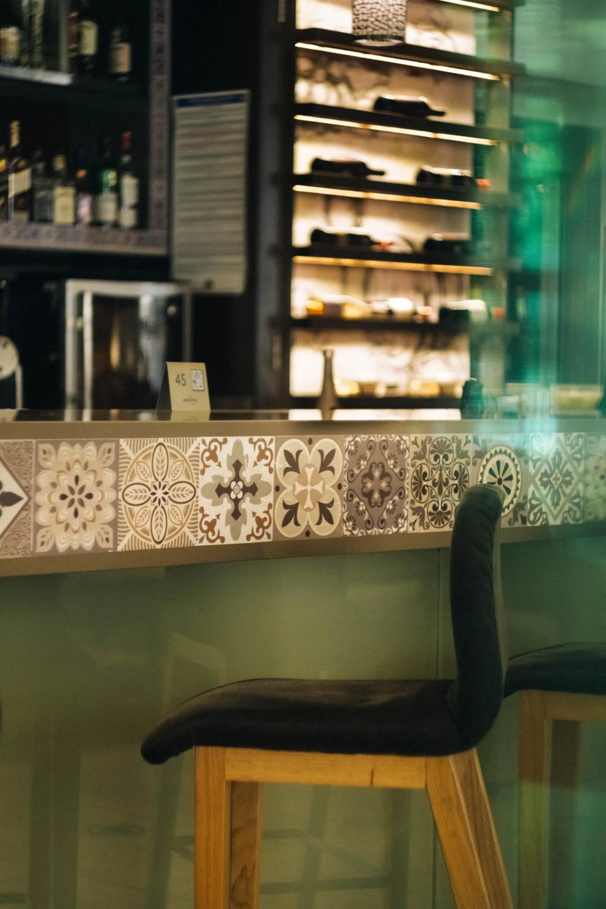 Lounge or bar in Novotel Santiago Vitacura