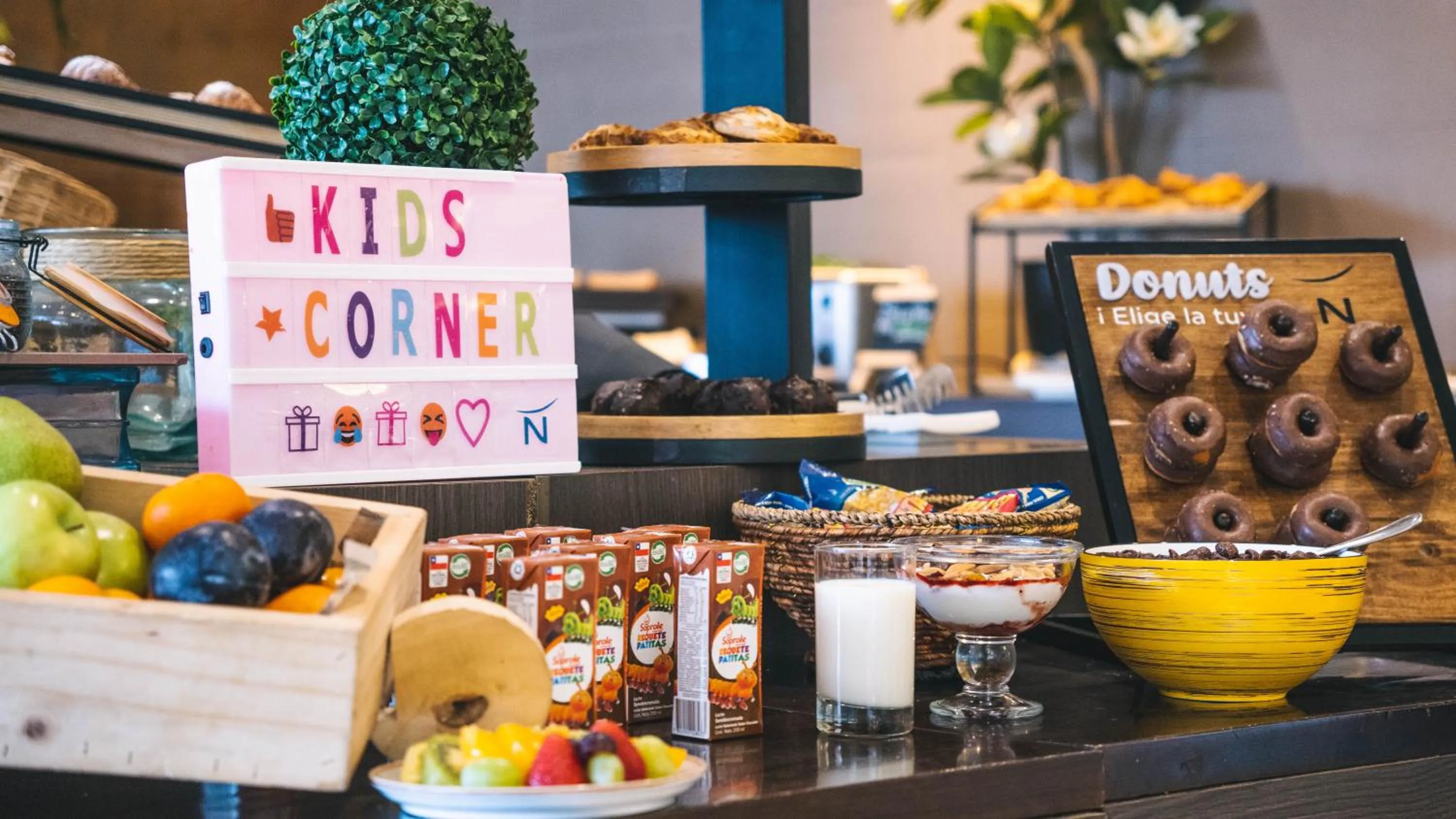 Breakfast in Novotel Santiago Vitacura