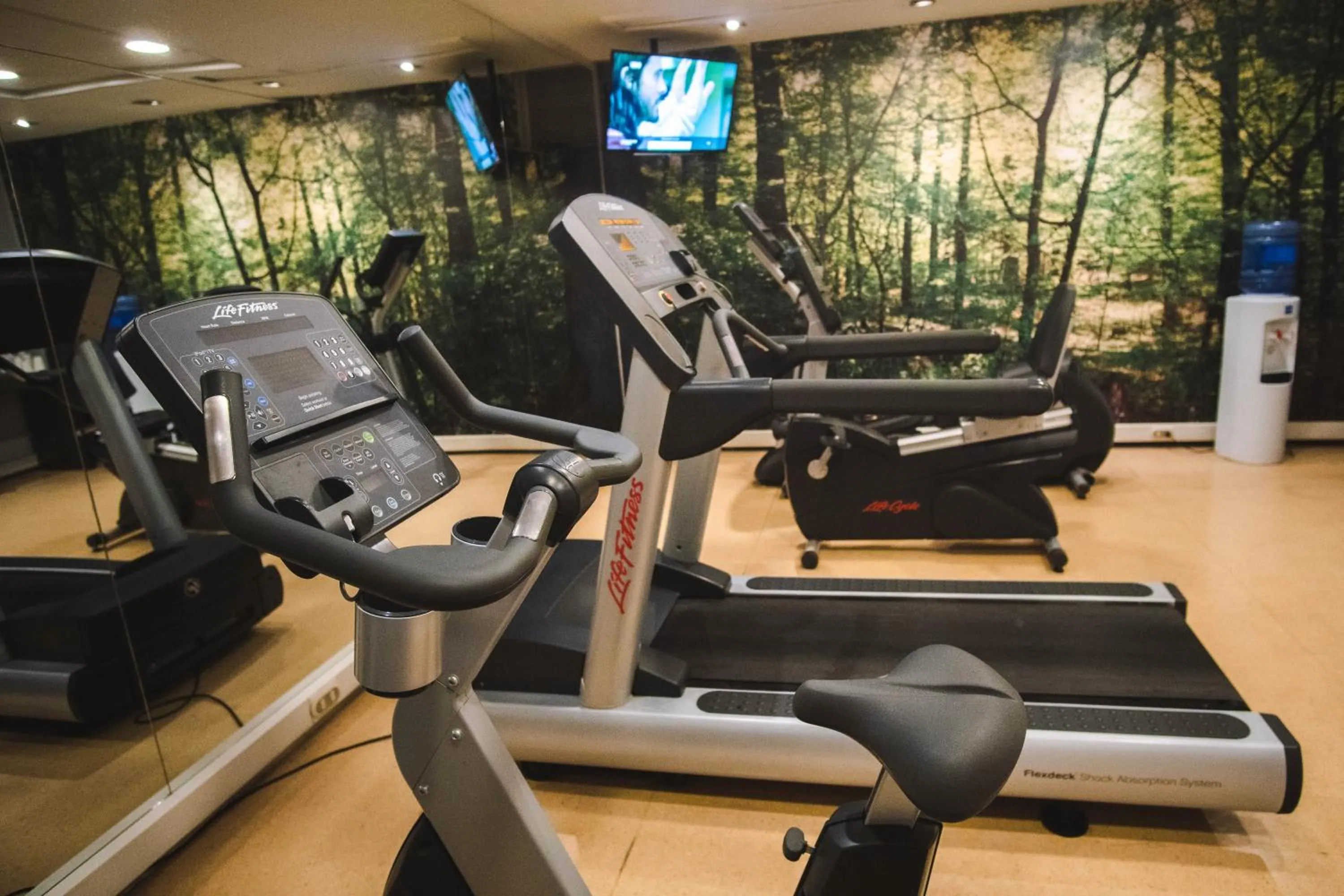 Fitness centre/facilities in Novotel Santiago Vitacura