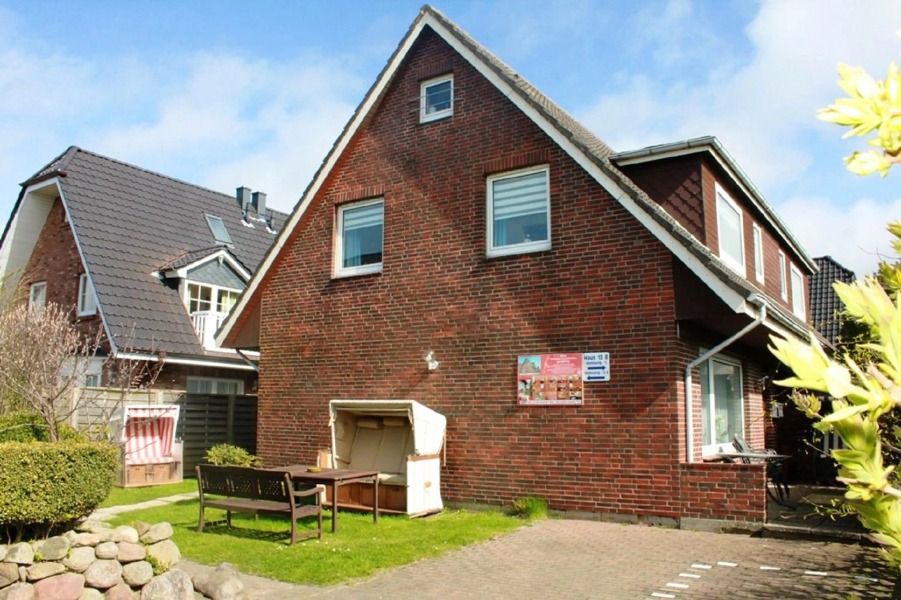 Charming Apartment in Westerland-Sylt, 35 m², garden
