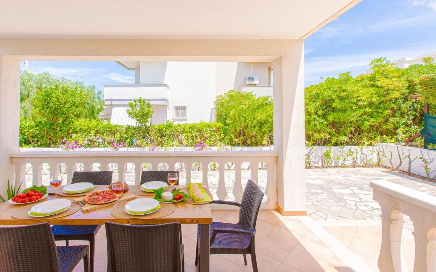 Balcony/Terrace in Villa Orchidea