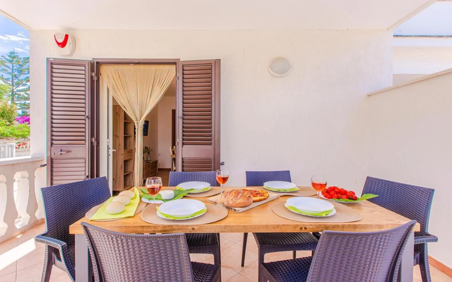 Patio in Villa Orchidea