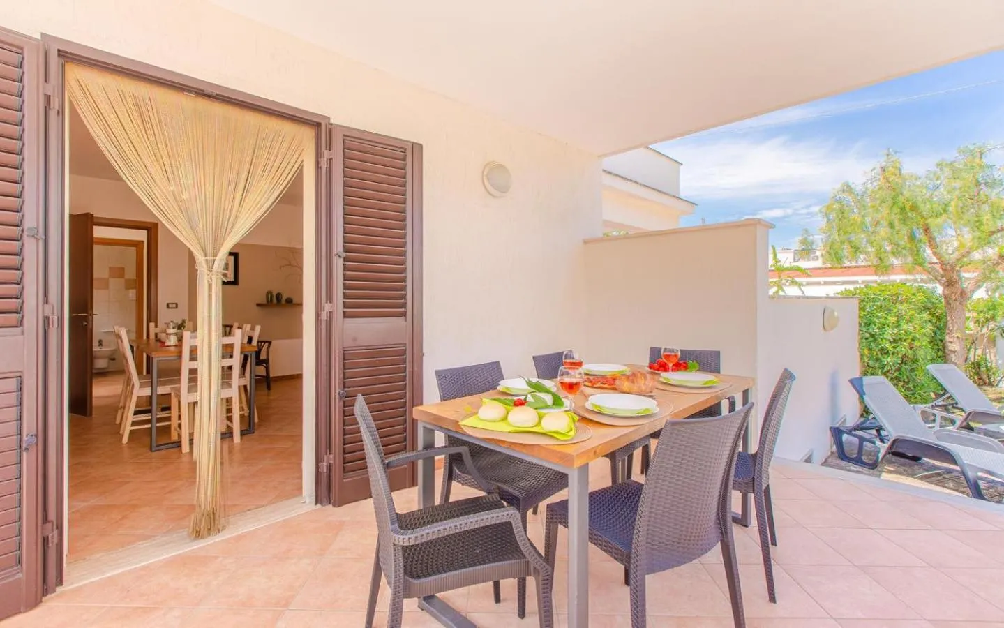 Balcony/Terrace in Villa Orchidea