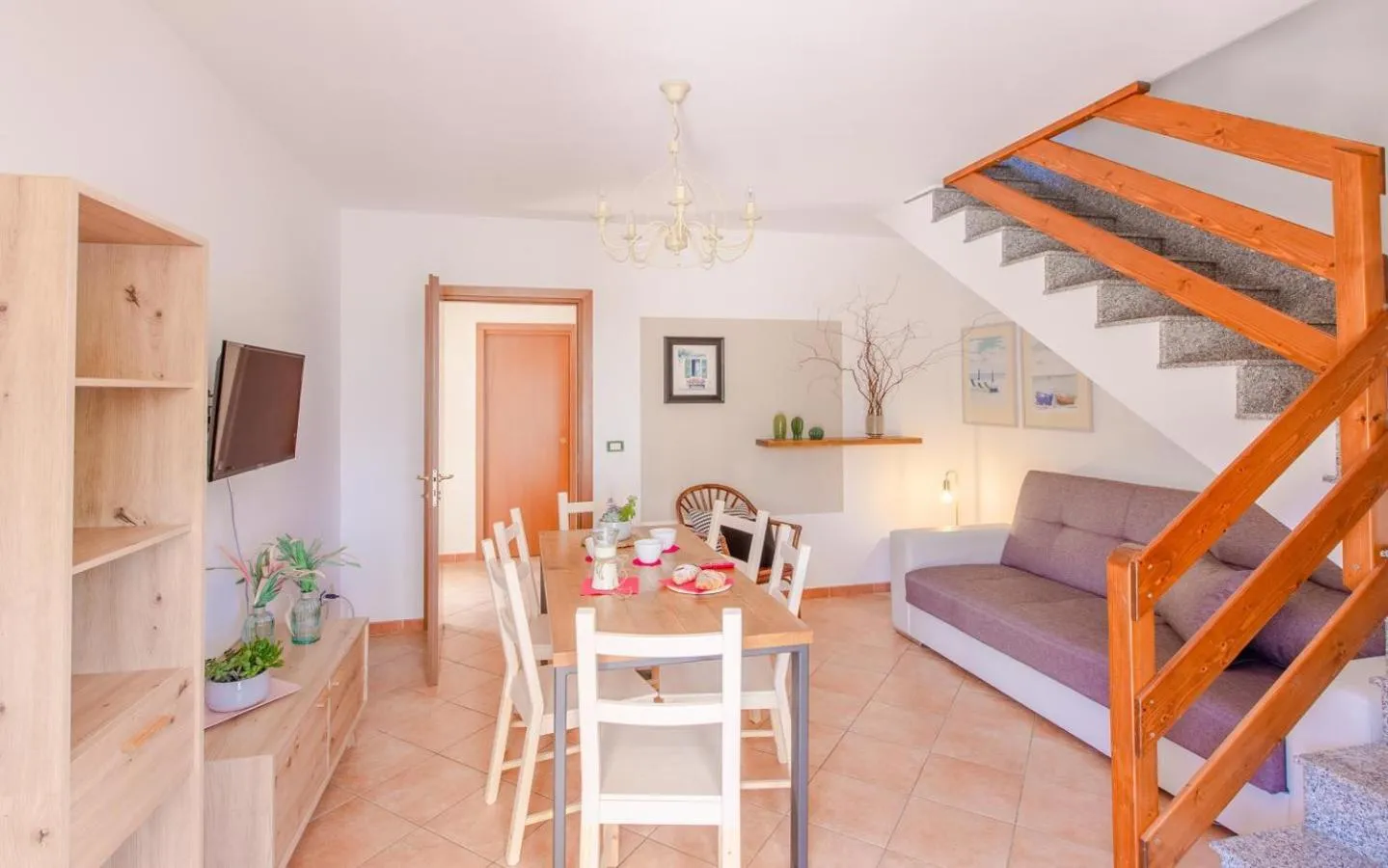 Living room in Villa Orchidea