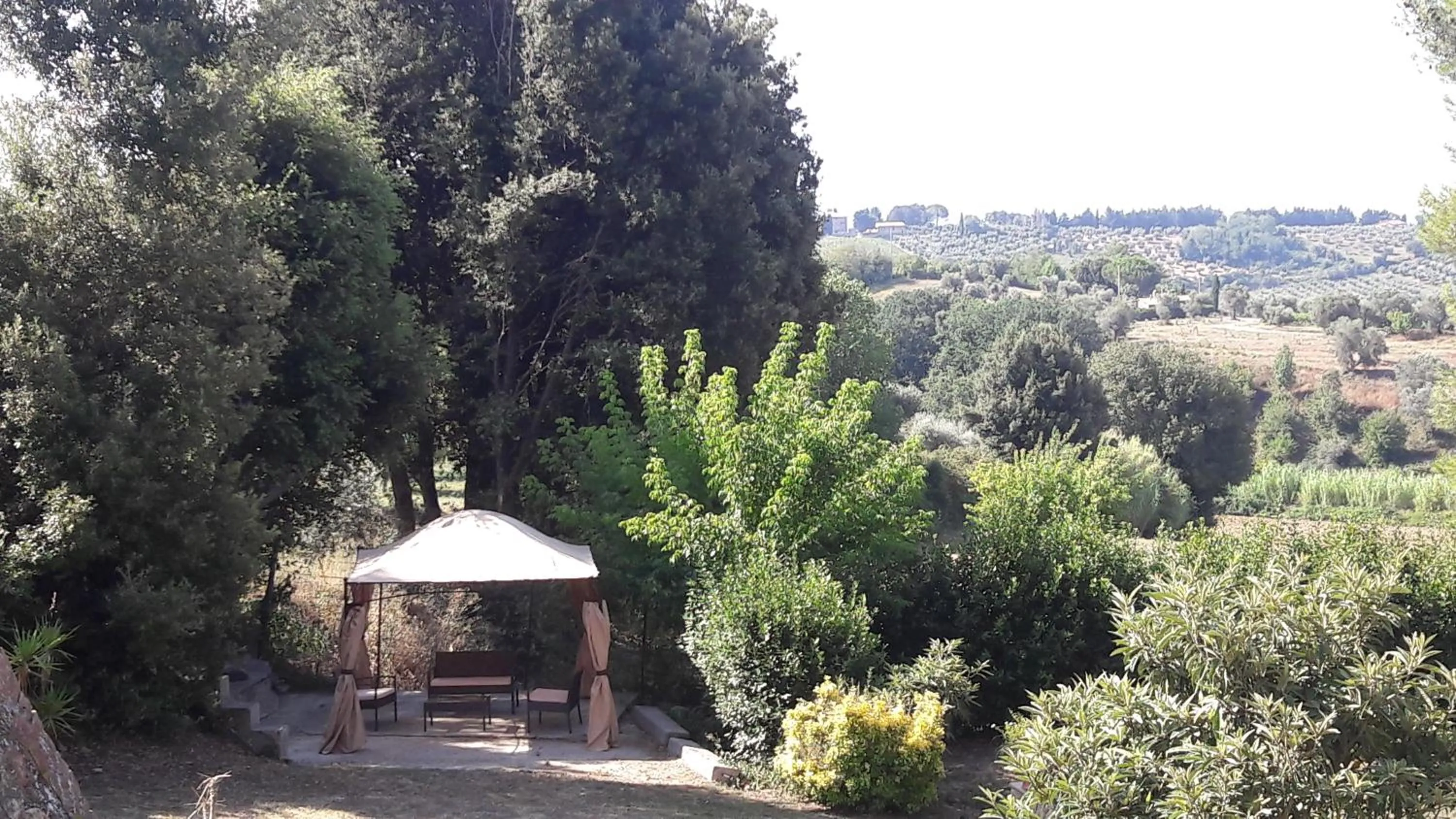 Garden view in Il Moreto - Casale Toscano per gruppi vicino Bolgheri e mare
