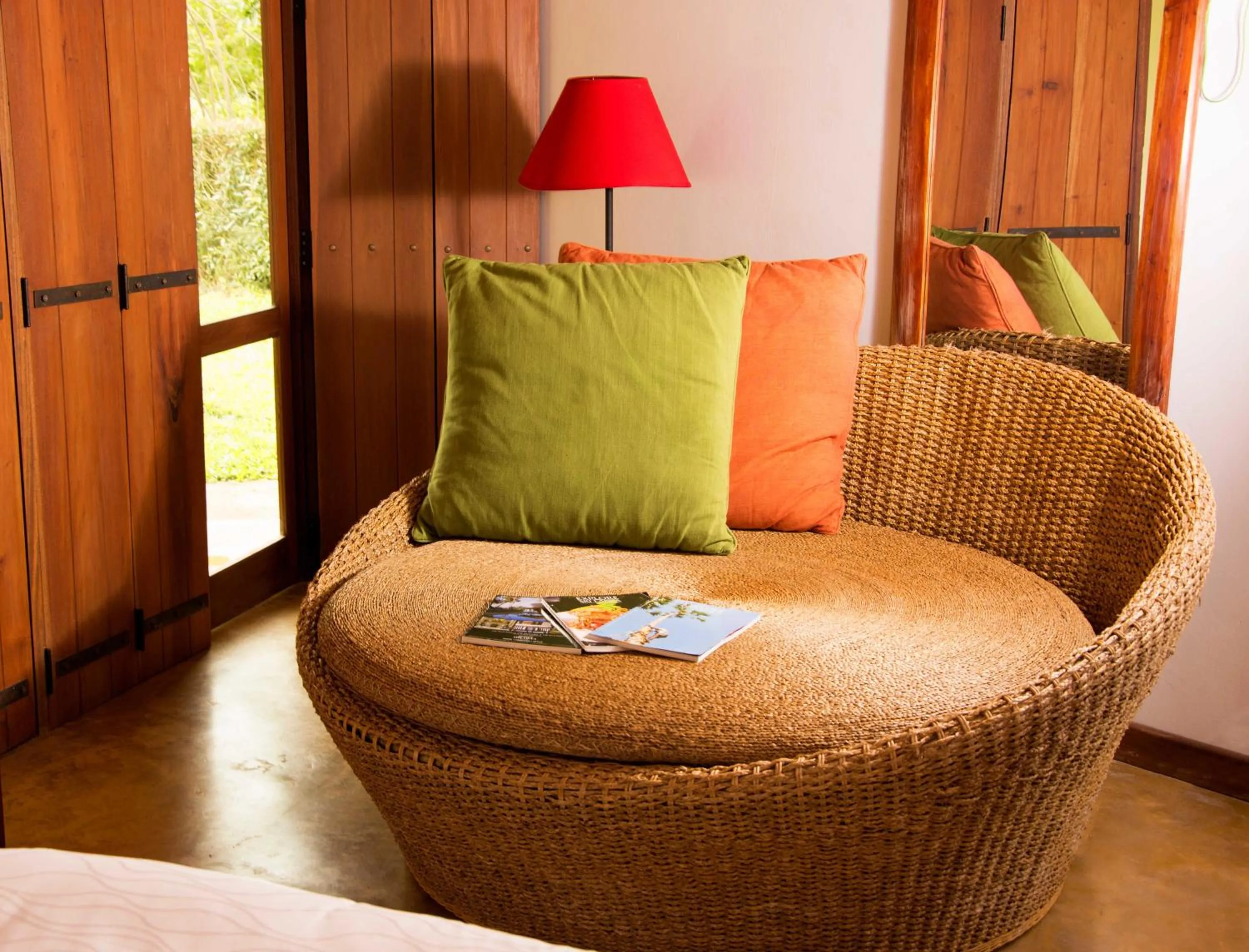 Seating area in Athulya Villas, Kandy