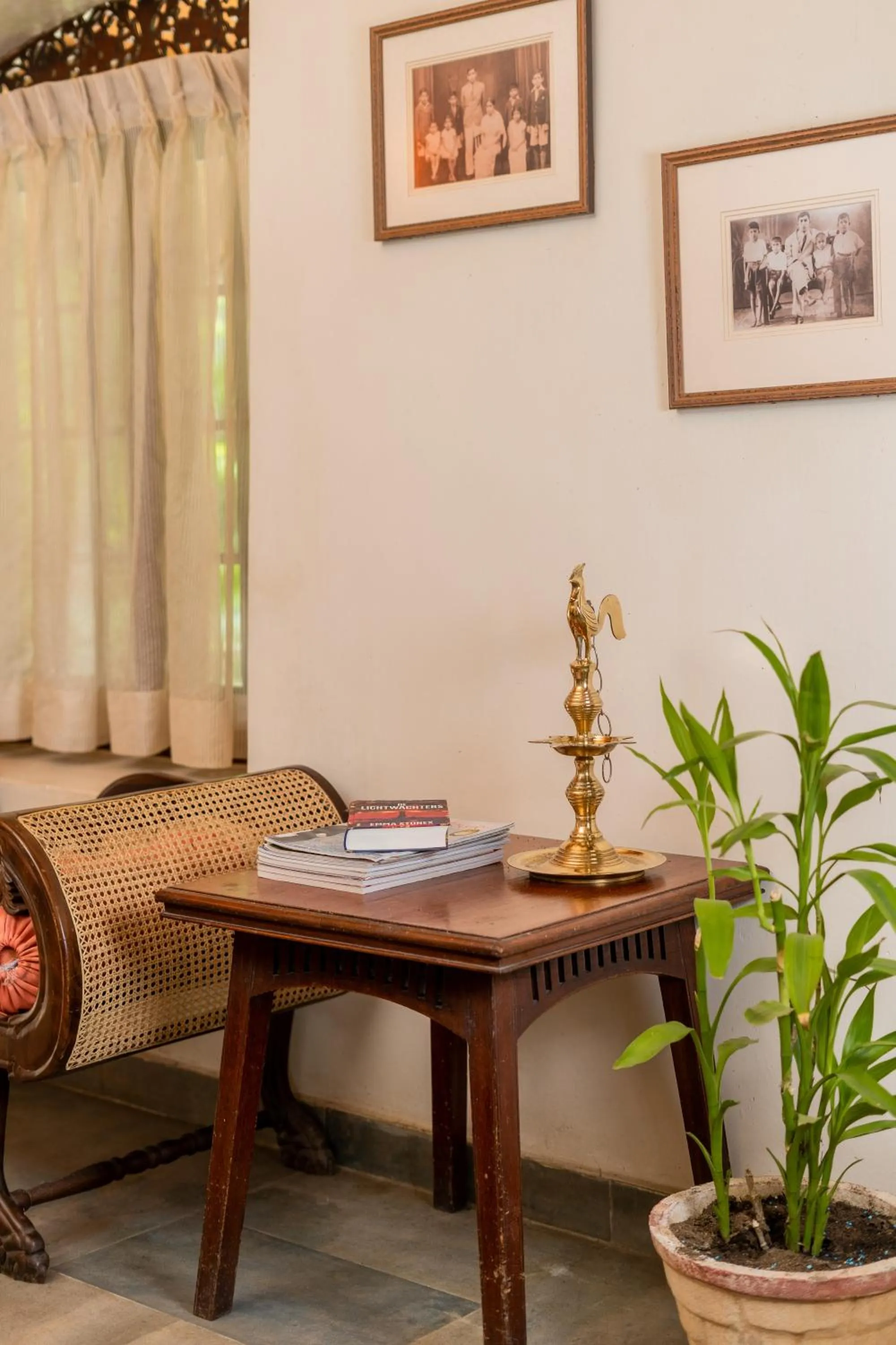 Seating area in Athulya Villas, Kandy