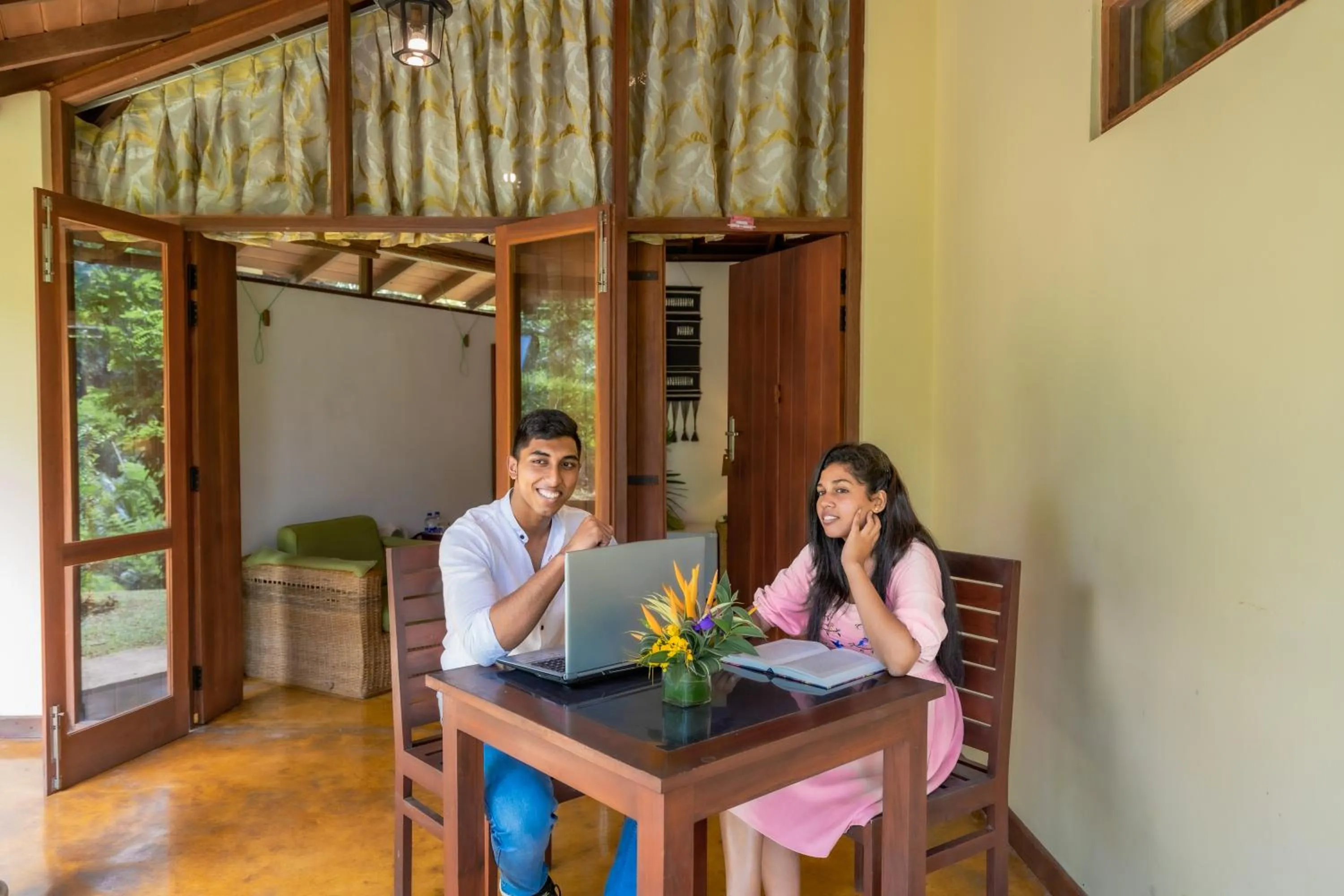 Balcony/Terrace in Athulya Villas, Kandy