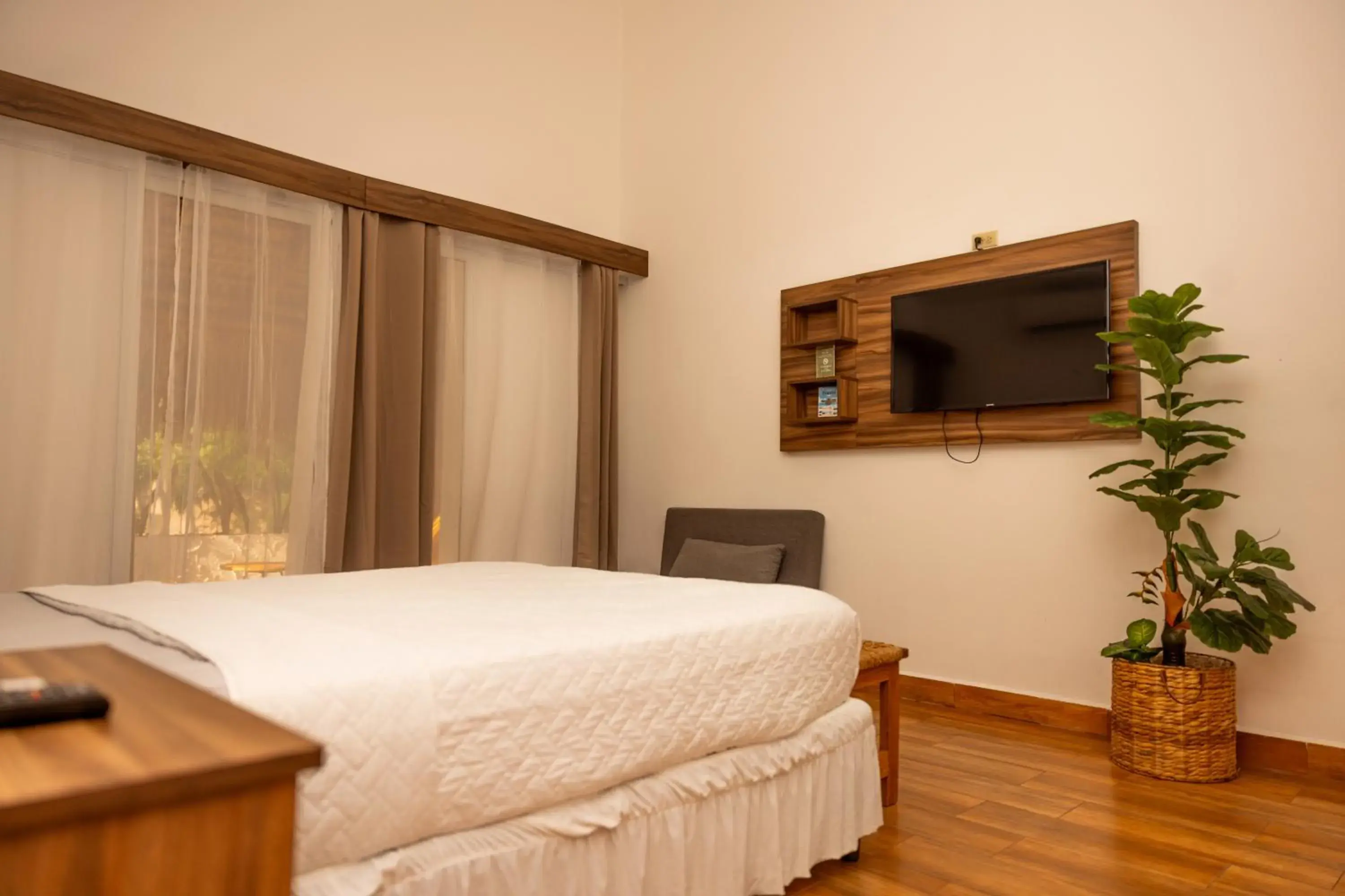 Triple Room with Balcony in The rooftop Beach & club Triple Room with Balcony in The rooftop Beach & club