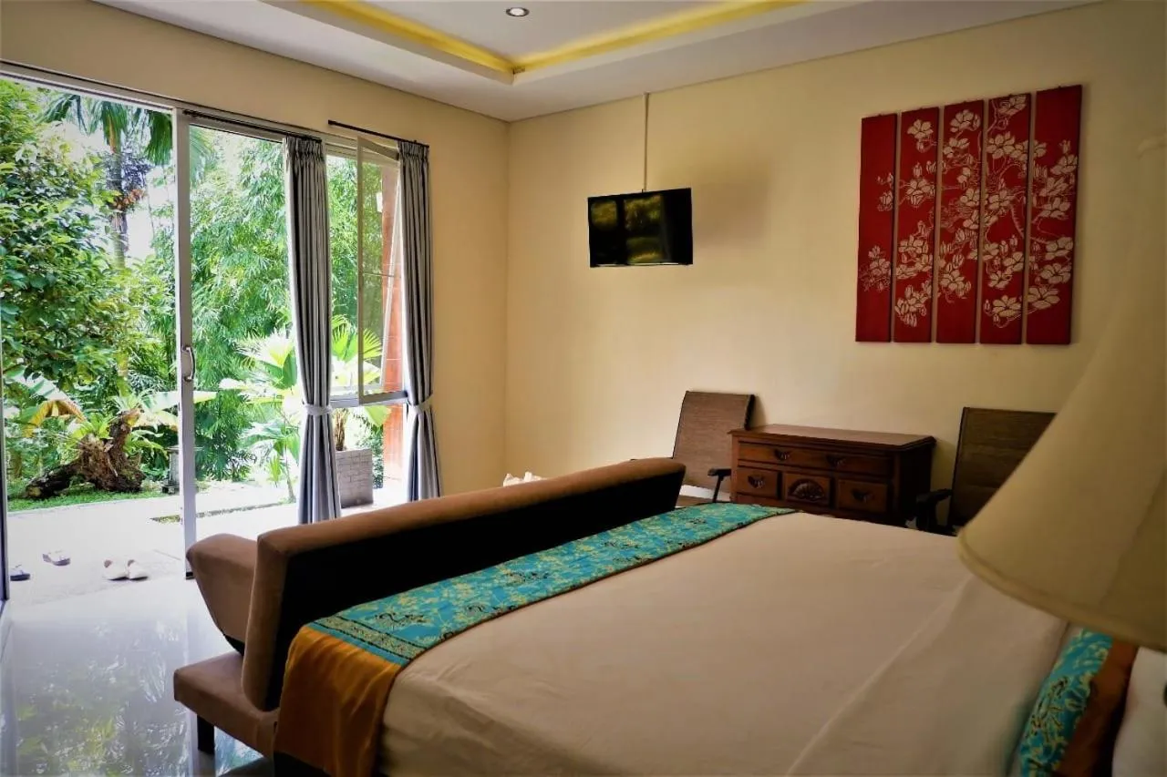 Bed in Villa Kendi