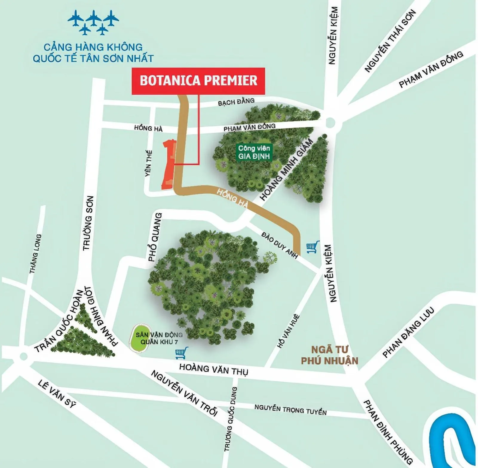 Text overlay in Minute Suites - Botanica Orchard TSN Airport