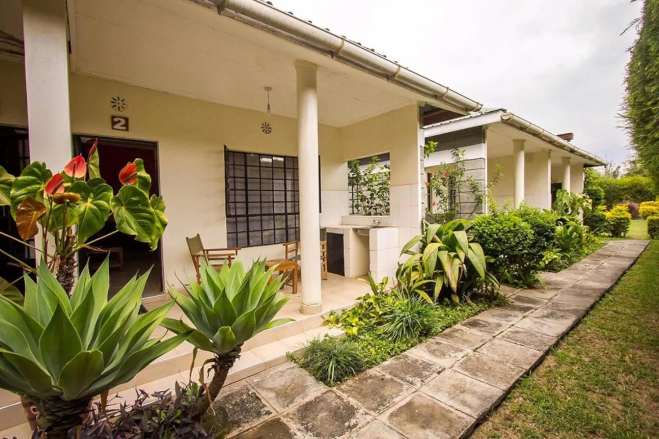 Patio in Fina Gardens Resort, Naivasha